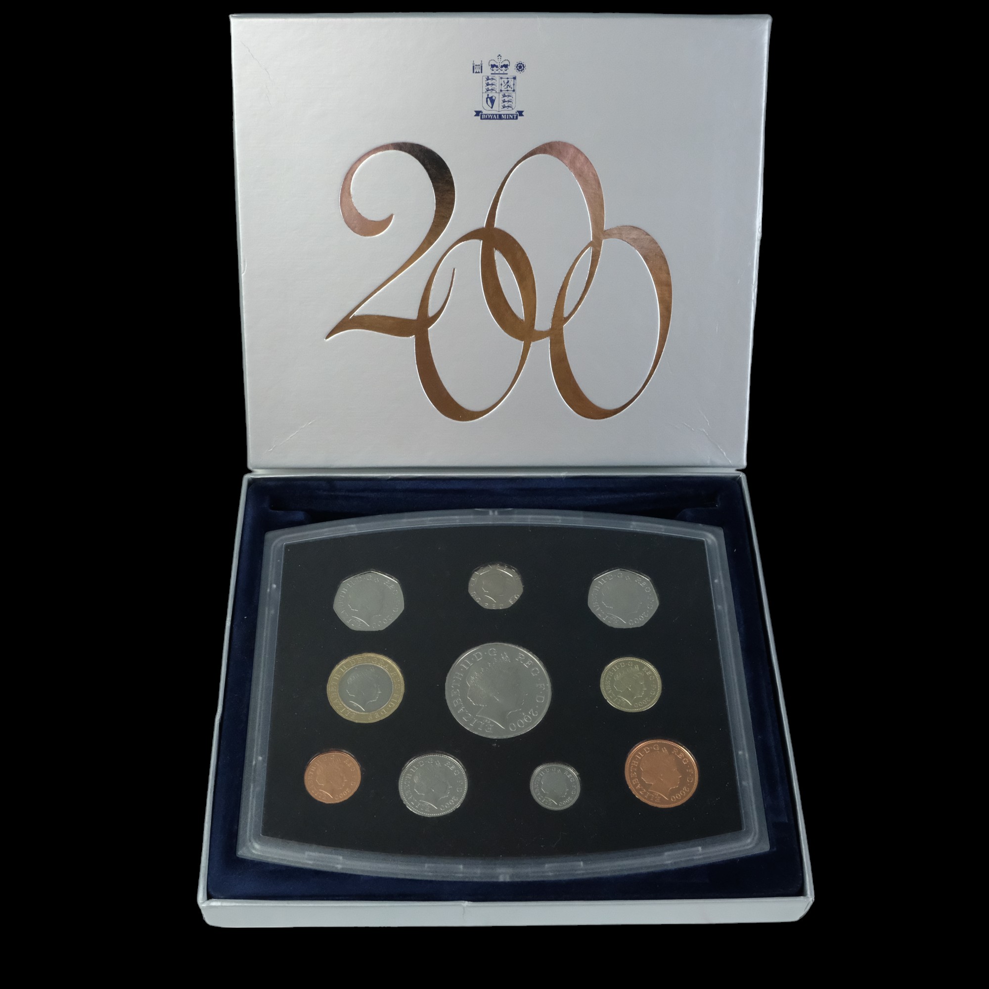 A collection of Royal Mint proof year coin sets, 1985-2004, (lacking four years) - Image 8 of 35