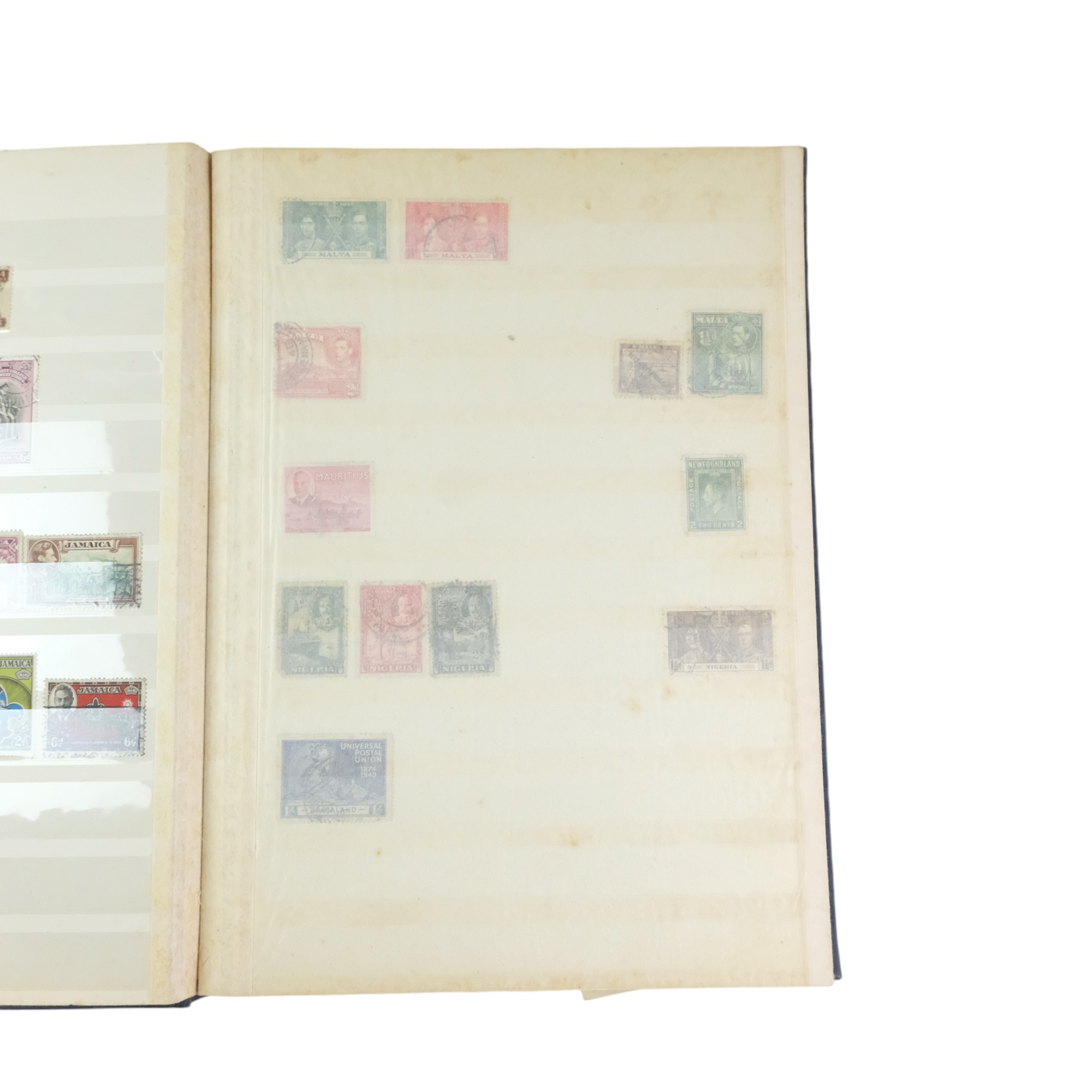 Five albums of Victorian-QEII GB and commonwealth stamps including a 2d blue, penny lilac, etc, - Image 8 of 9