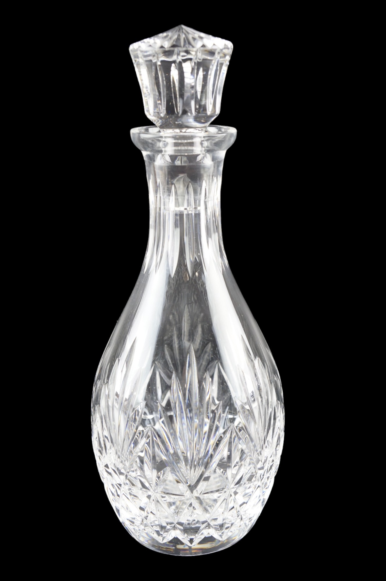 A Stuart Crystal cut-glass decanter, late 20th Century, height 28 cm