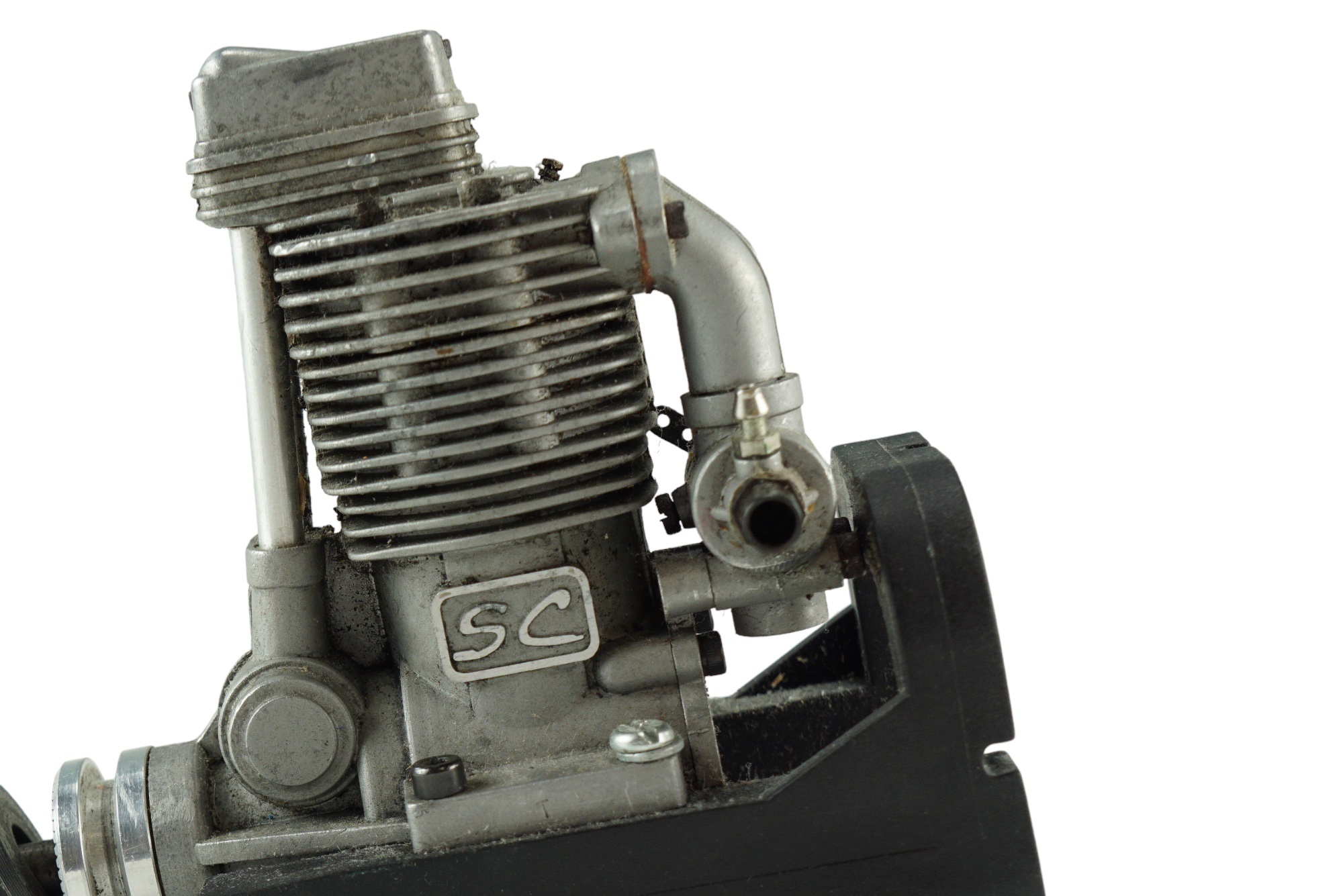 A Super Custom (SC) 91 four-stroke nitro engine, 15 x 13 x 6.5 cm - Image 6 of 6