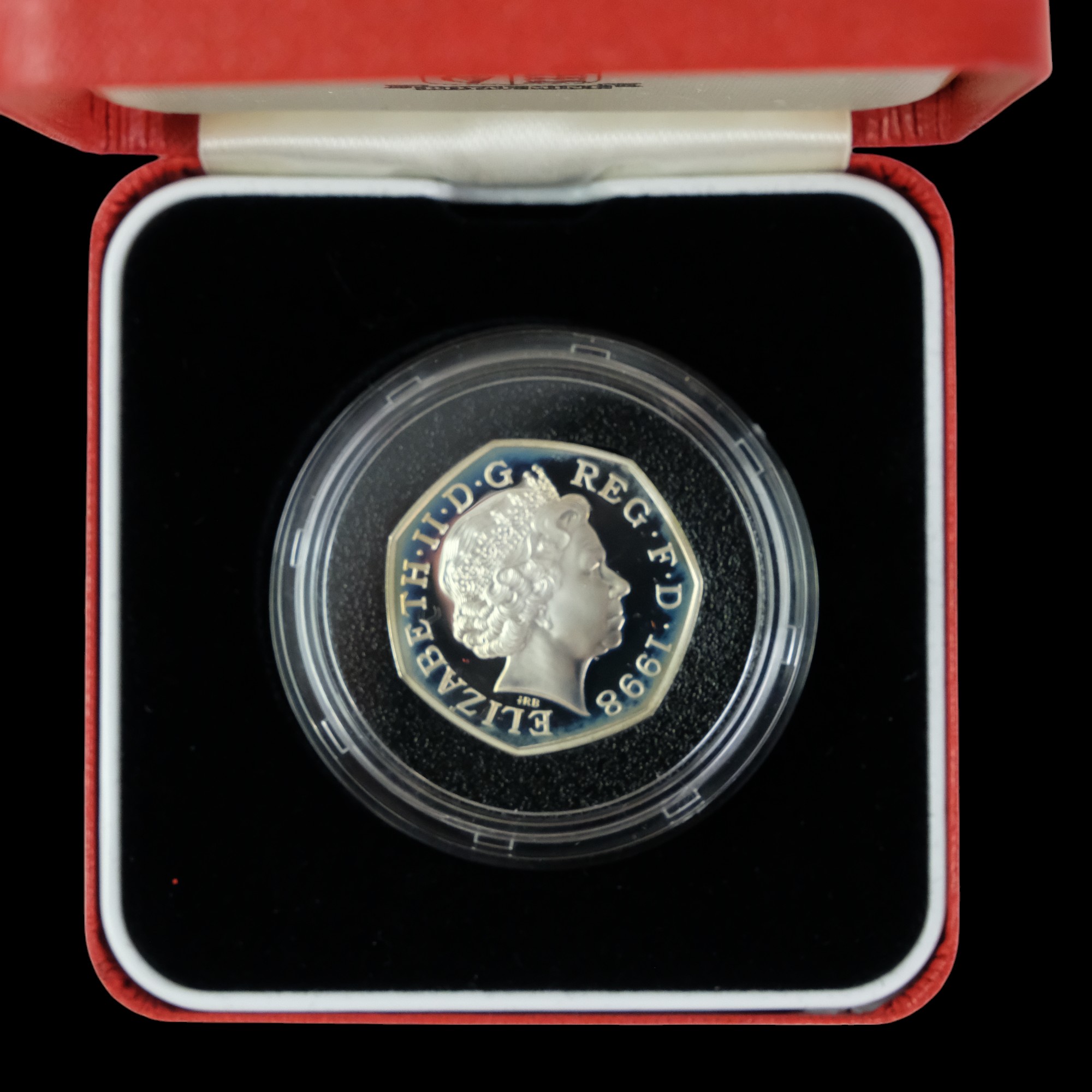 A group of Royal Mint silver proof fifty pence coins, including a 1994 Piedfort D-Day Commemorative, - Image 21 of 33