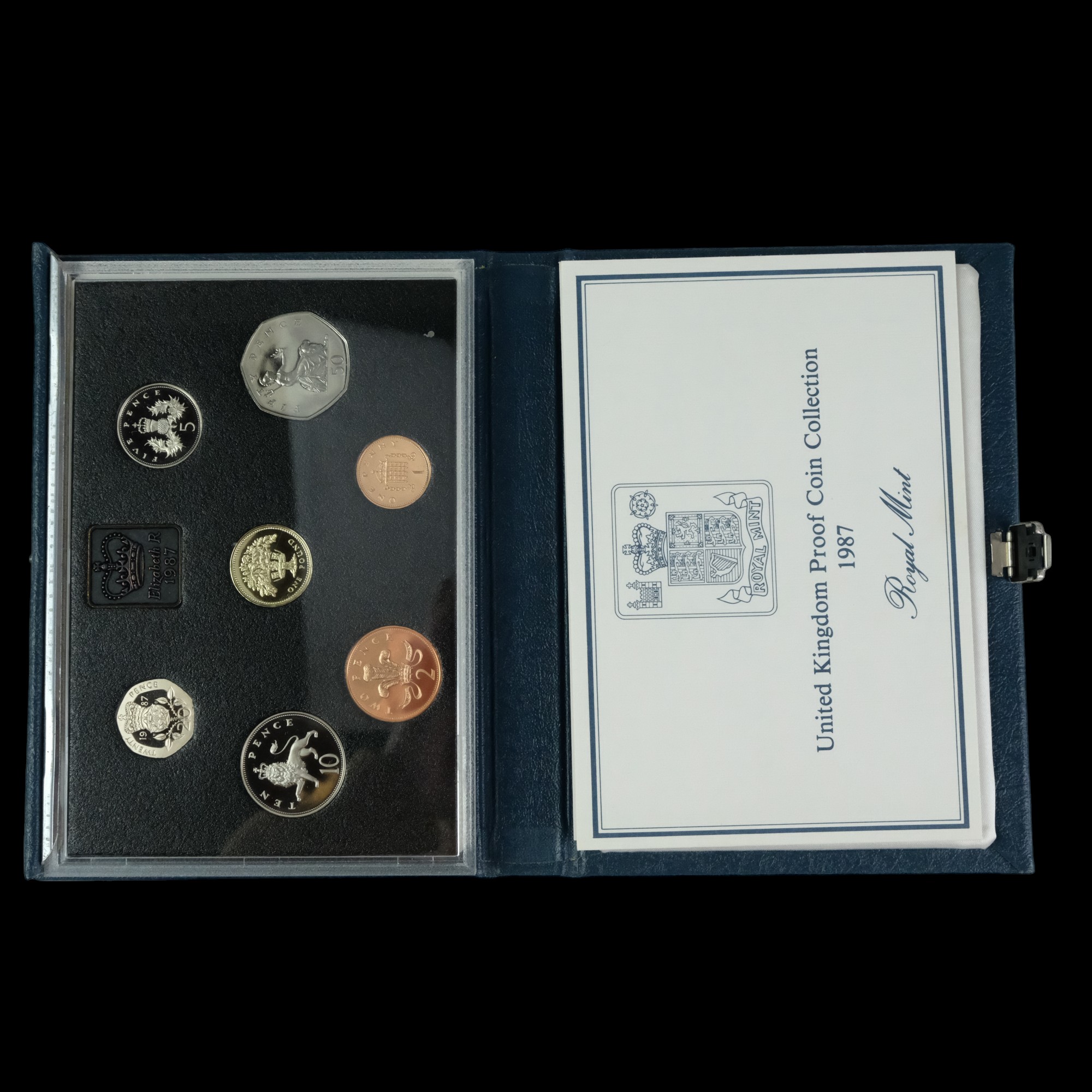 A collection of Royal Mint proof year coin sets, 1985-2004, (lacking four years) - Image 25 of 35