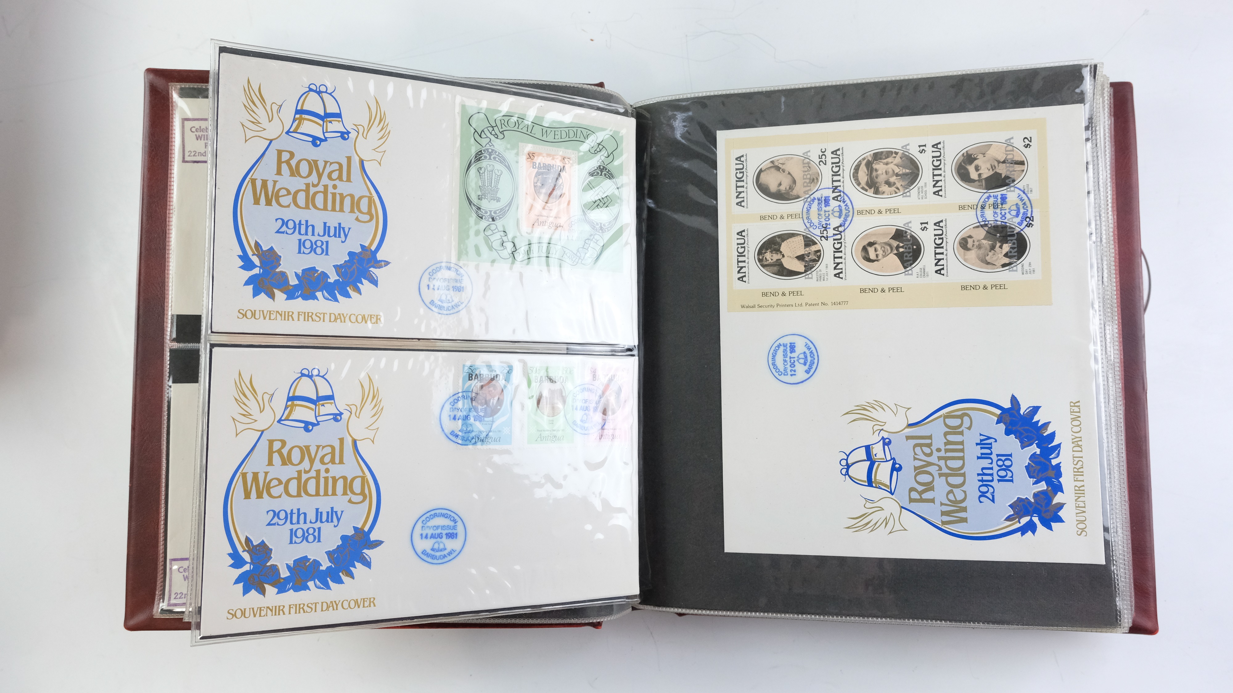A large quantity of albums containing various world stamp covers including royal commemoratives, - Image 12 of 154