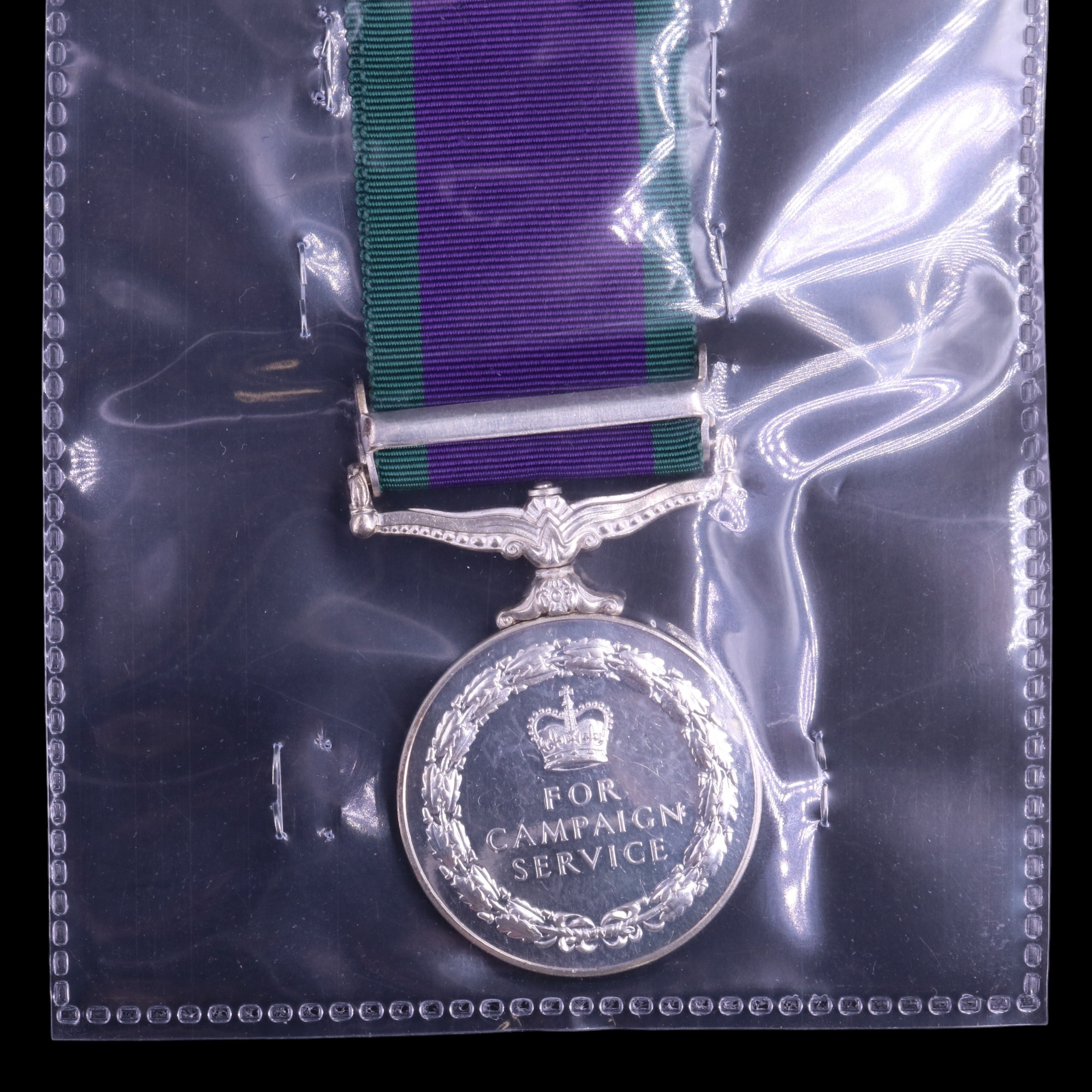 A General Service Medal with Malay Peninsula clasp, (un-named) - Image 2 of 2