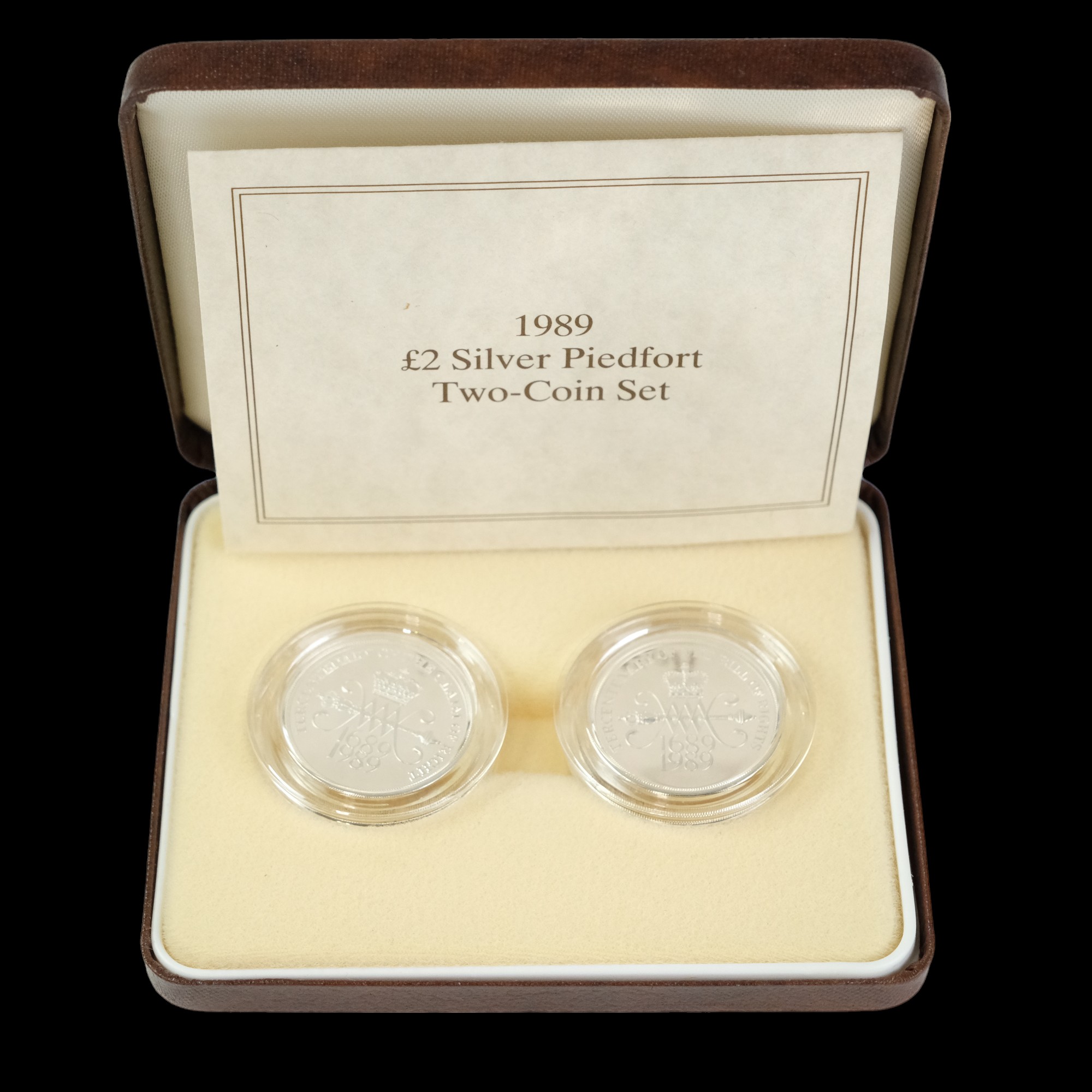 A group of Royal Mint silver proof two-pound coins, including a Piedfort 1989 two-coin set, a 1995 - Image 11 of 26