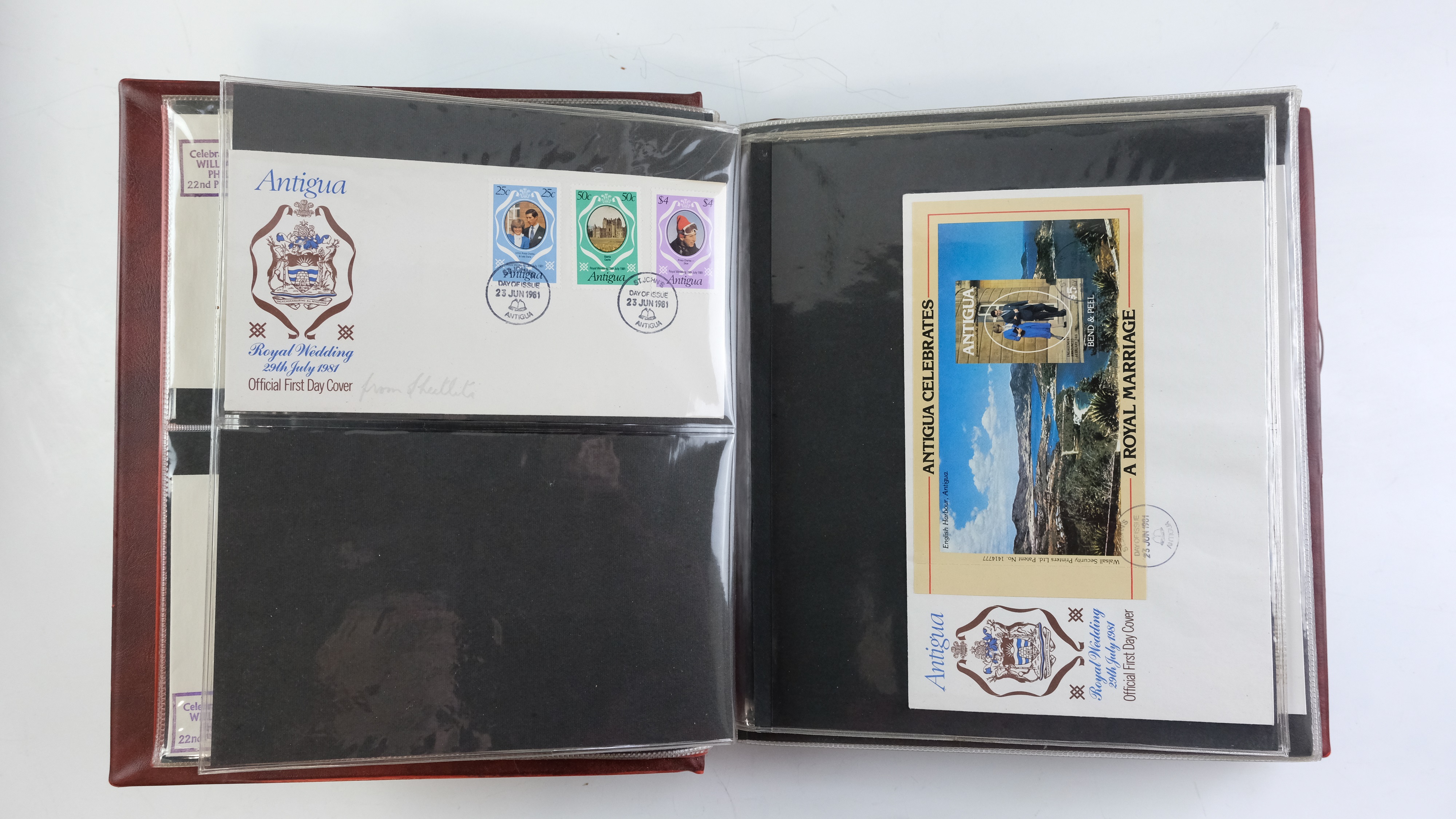 A large quantity of albums containing various world stamp covers including royal commemoratives, - Image 7 of 154