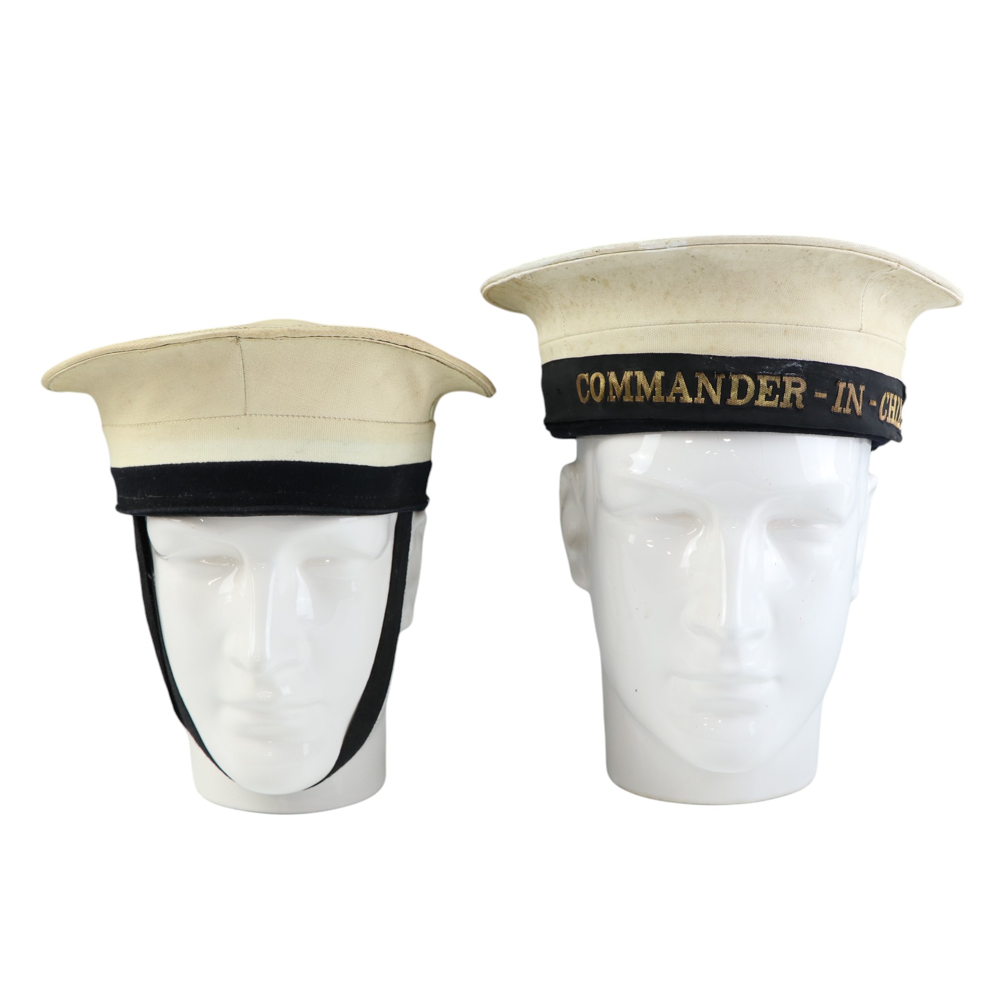 Sundry military and other uniform caps including a mid-20th Century French navy rating's cap, a QEII - Image 8 of 25