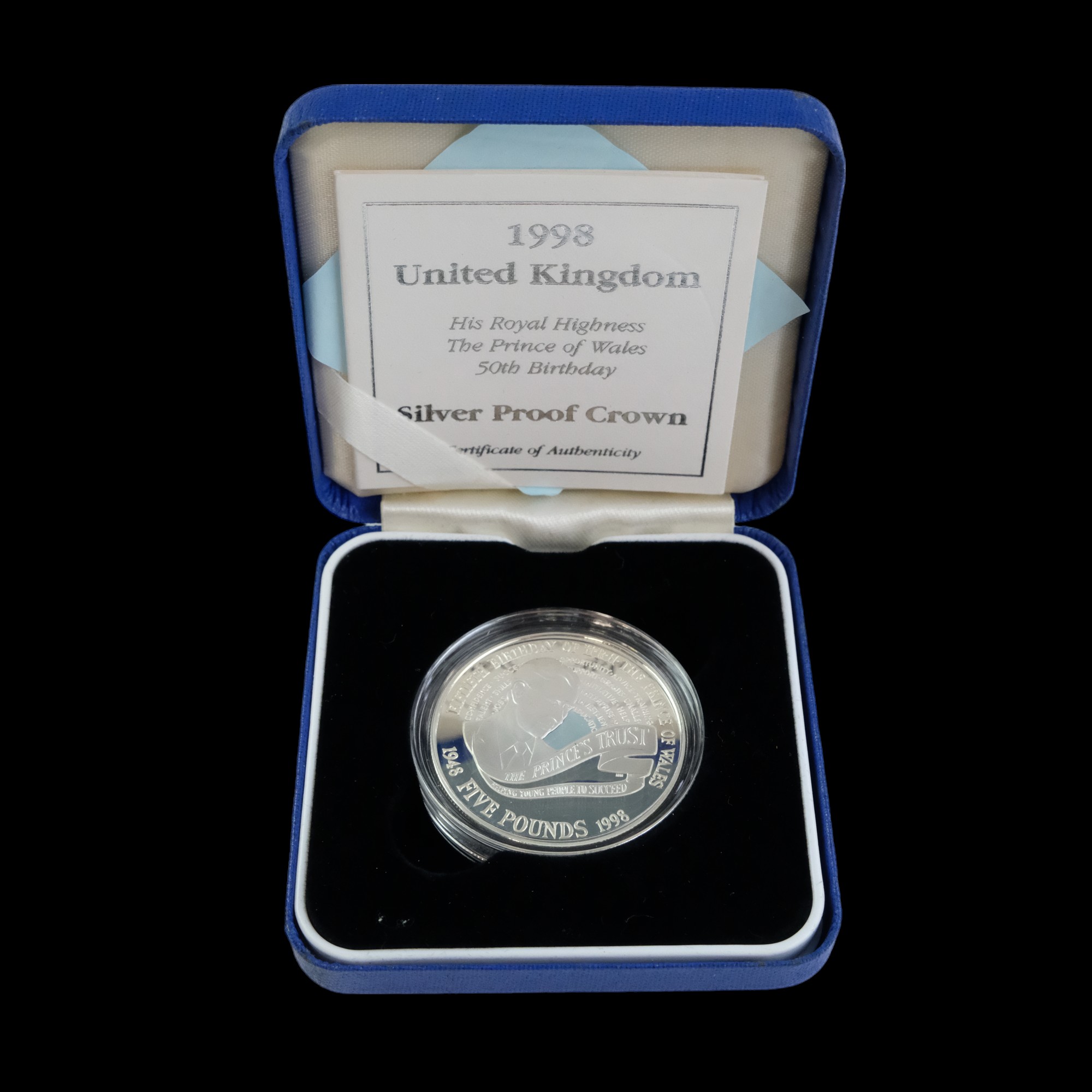 A group of silver proof royal commemorative coins including a 1996 70th Birthday crown, 1981 royal - Image 14 of 34