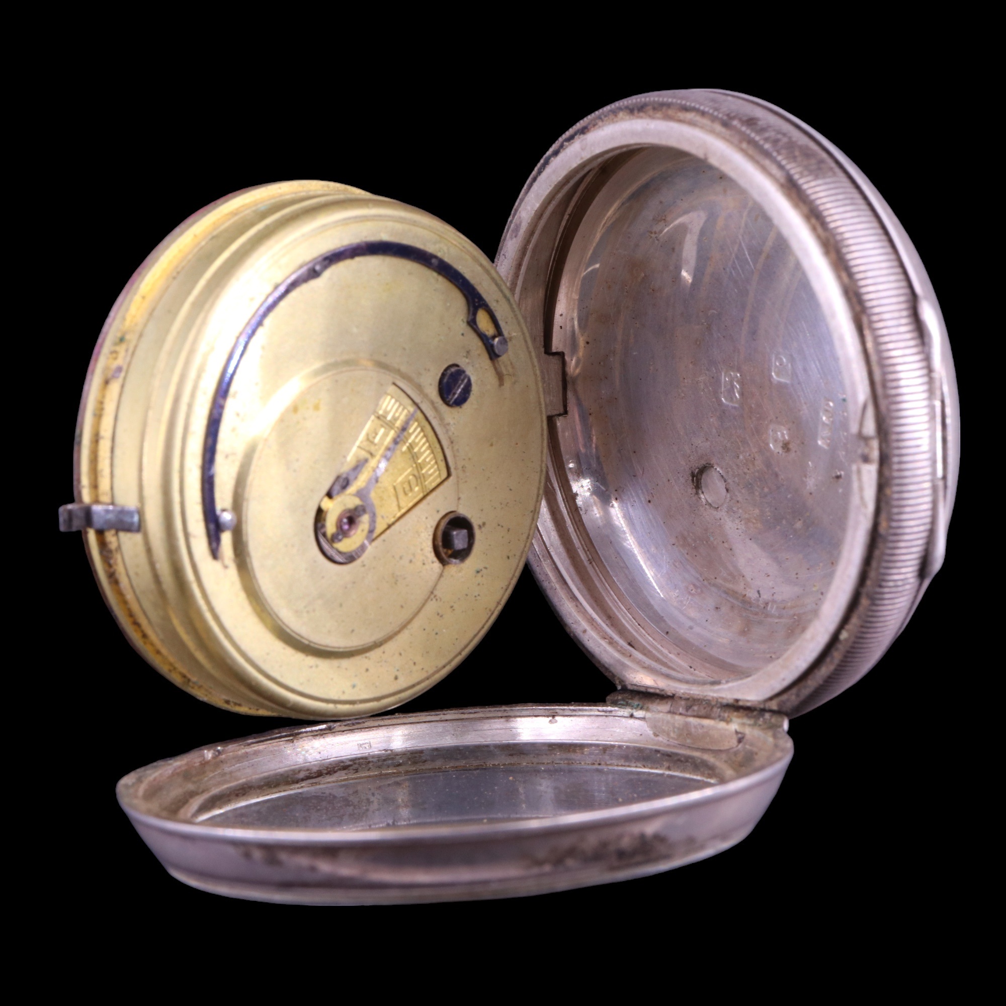 An early 20th Century 'The "Express" English Lever' silver pocket watch by J G Graves of - Image 3 of 8