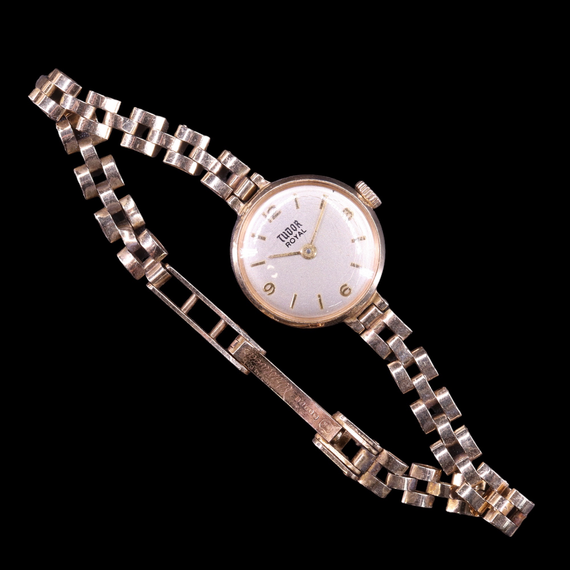 A 1960s lady's Rolex / Tudor 9 ct gold wristwatch, (running when catalogued, accuracy and - Image 2 of 4
