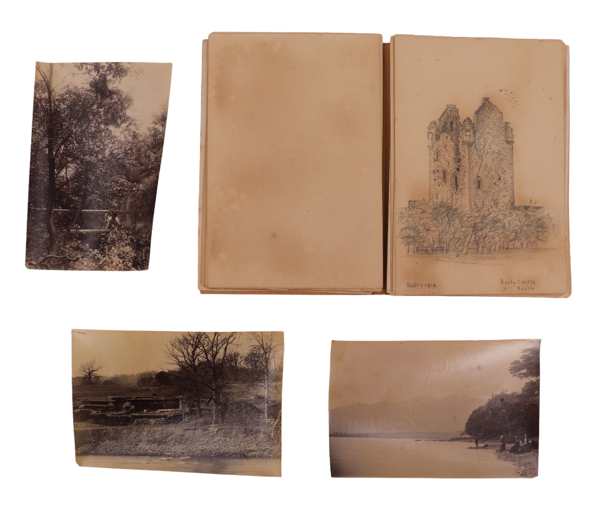 A collection of late 19th / early 20th Century photographs of The Lake District and Northumbria - Image 2 of 2