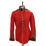 An early 20th Century Northumberland Fusiliers Territorial officer's full dress tunic, [no label