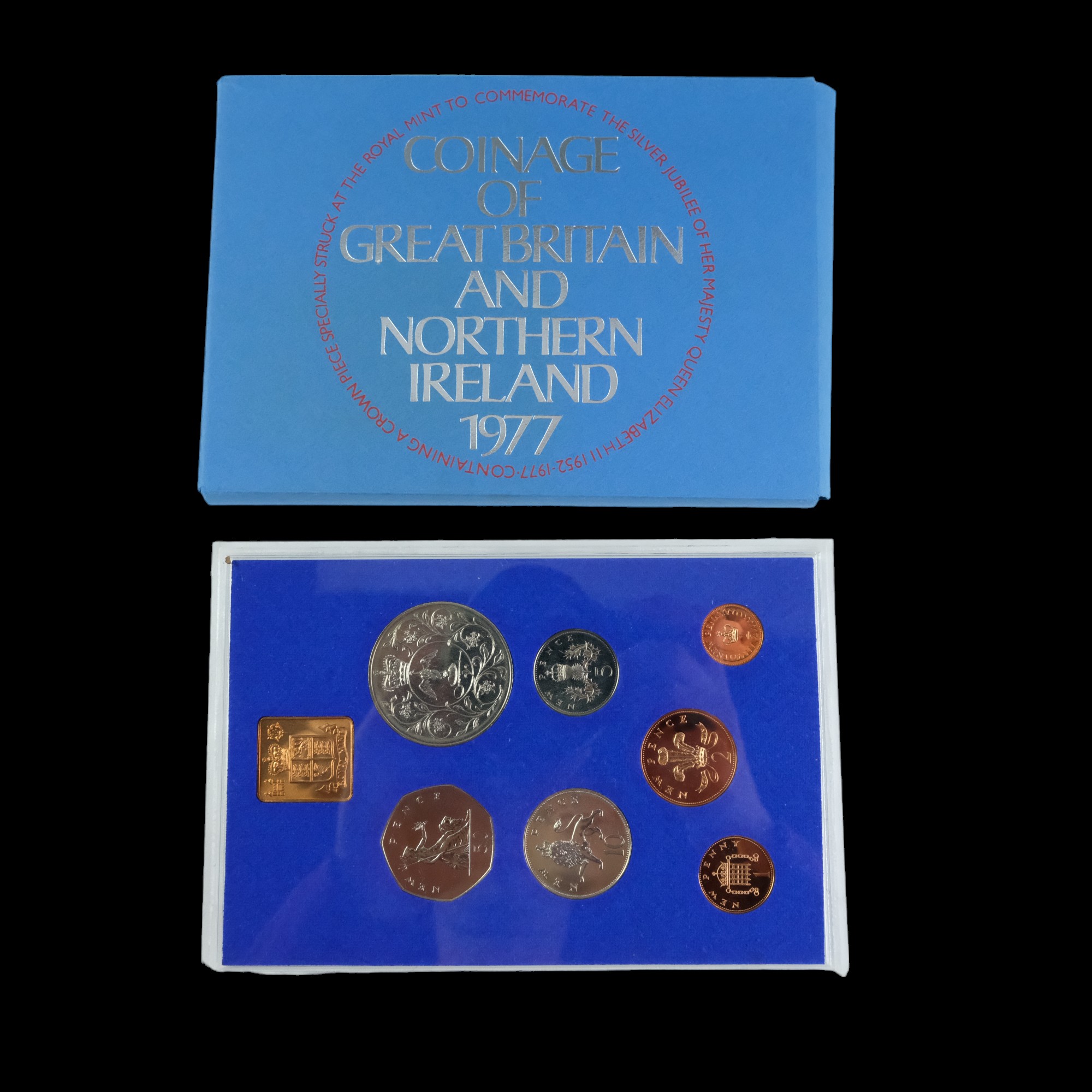 A group of Royal Mint 1970s Coinage of Great Britain and Nothern Ireland mint coin sets together - Image 2 of 9