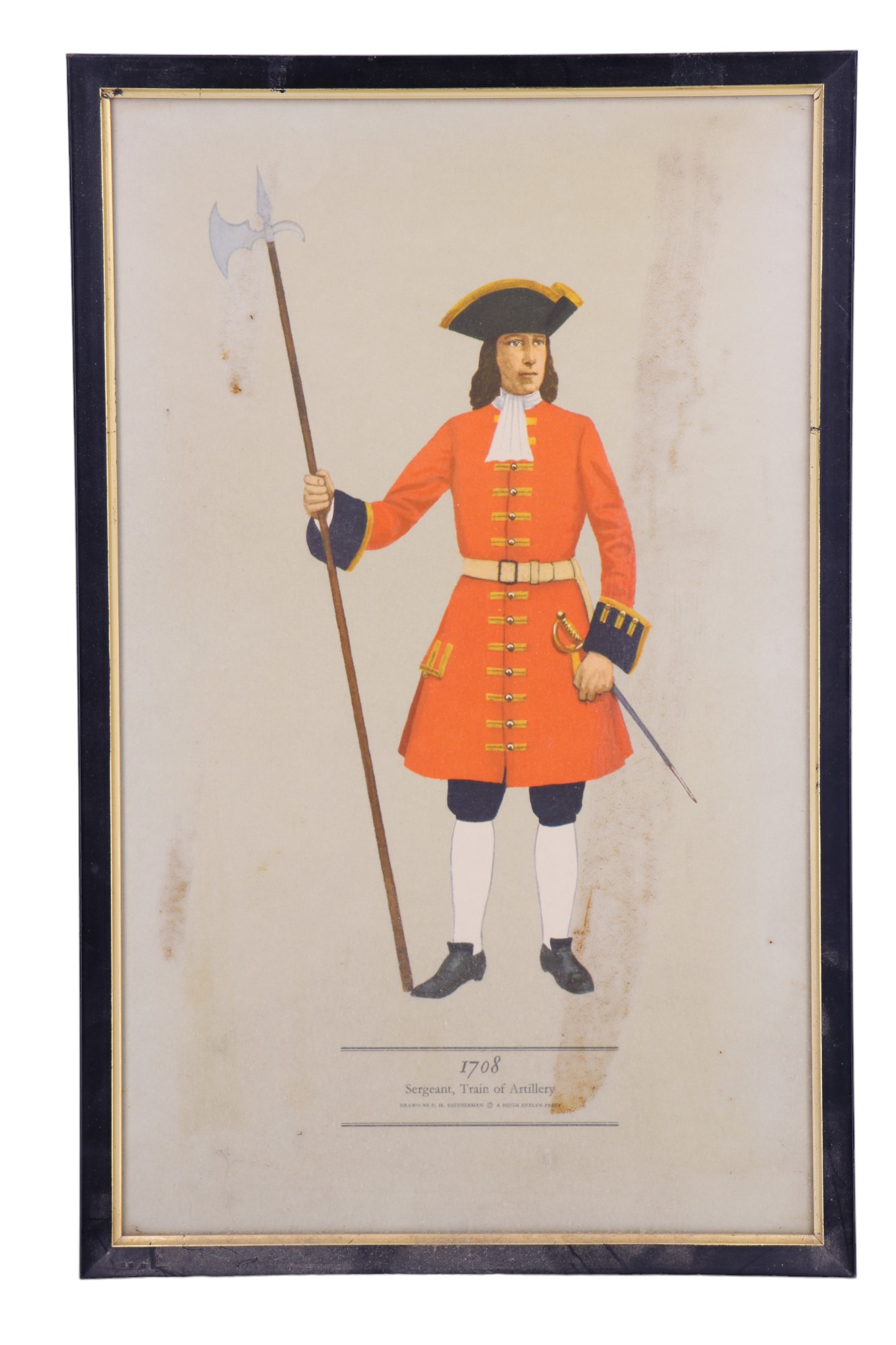 After P H Smitherman Nineteen military Napoleonic and later uniform studies including "1792, - Image 5 of 21