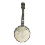 An G.H & S Festival banjo, (a/f)