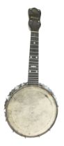 An G.H & S Festival banjo, (a/f)