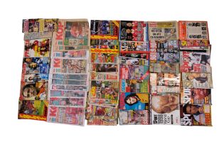 A large quantity of vintage magazines and newspapers relating to football including 1970s Football