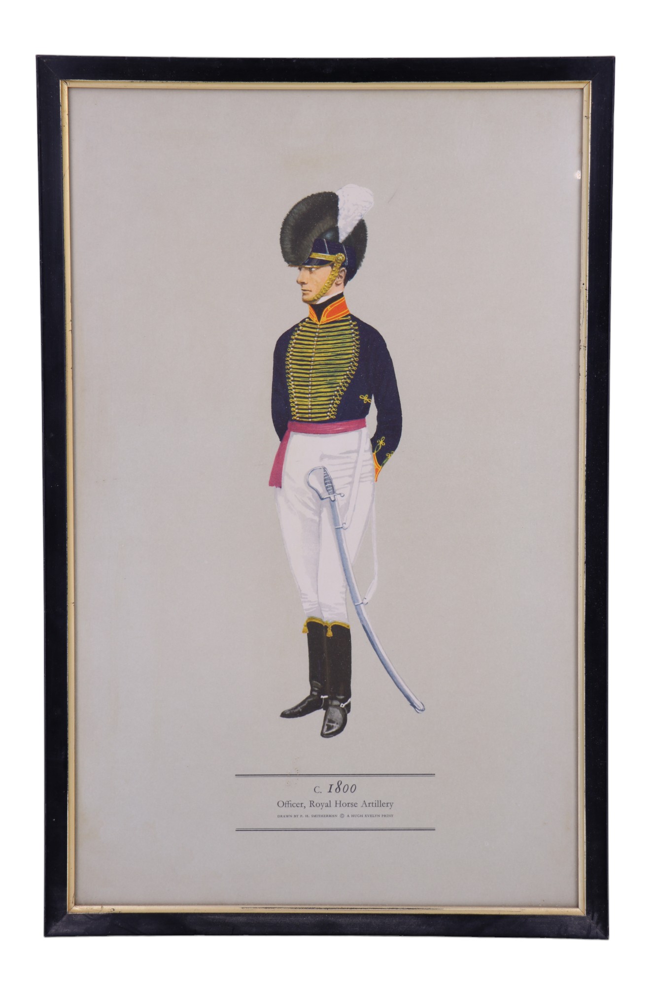 After P H Smitherman Nineteen military Napoleonic and later uniform studies including "1792, - Image 4 of 21