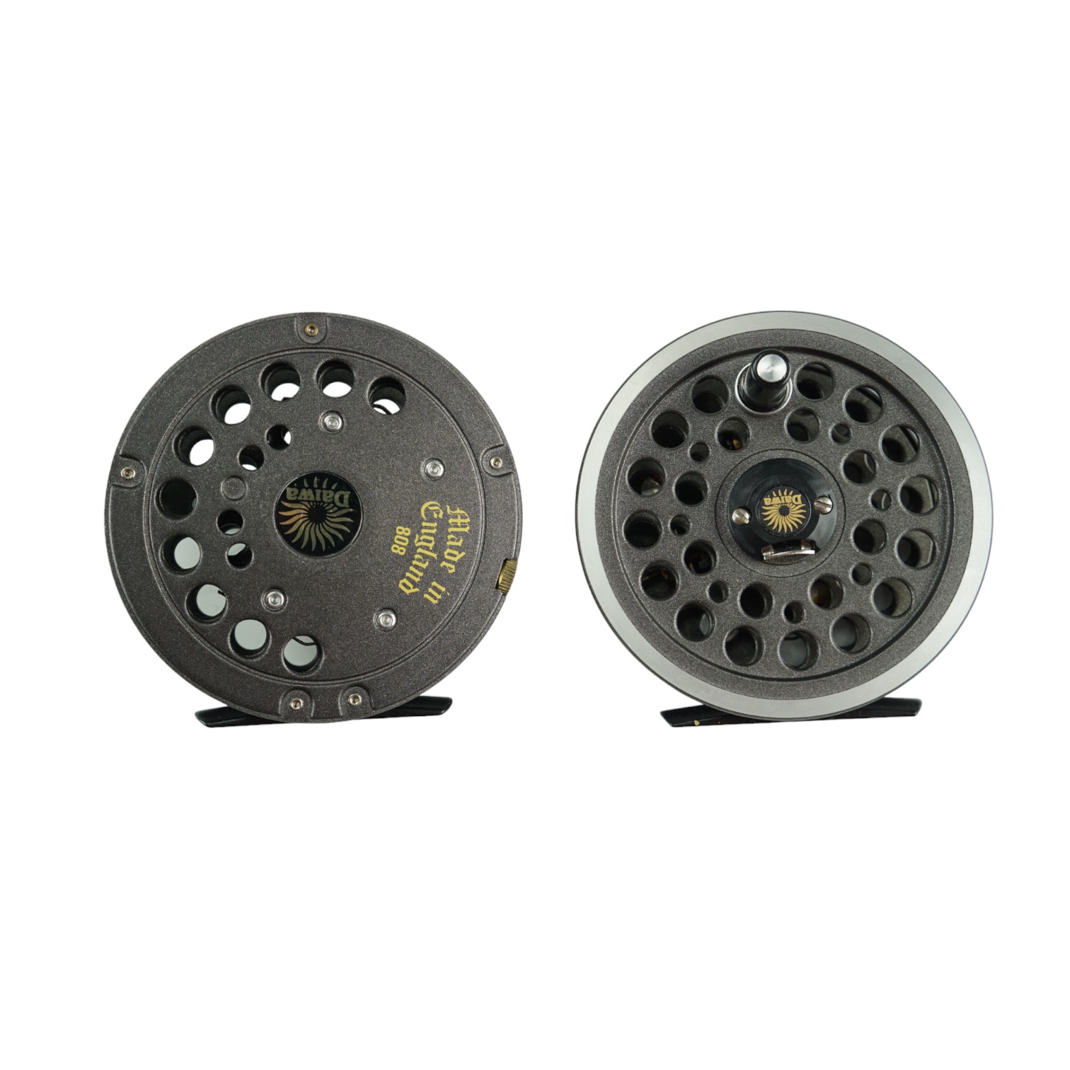 Two Daiwa 808 Osprey centre-pin fly fishing reels, apparently unused - Image 2 of 3
