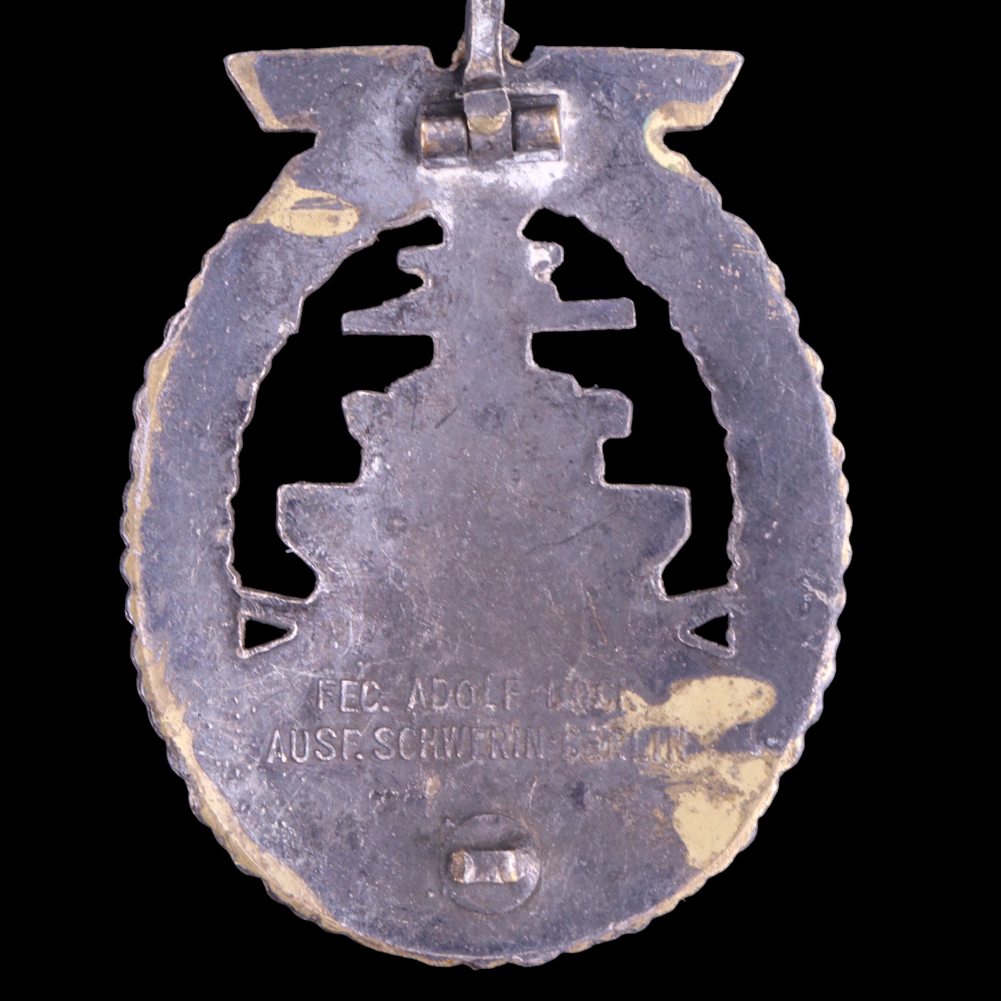 A German Third Reich High Seas Fleet War Badge, (a/f) - Image 2 of 2