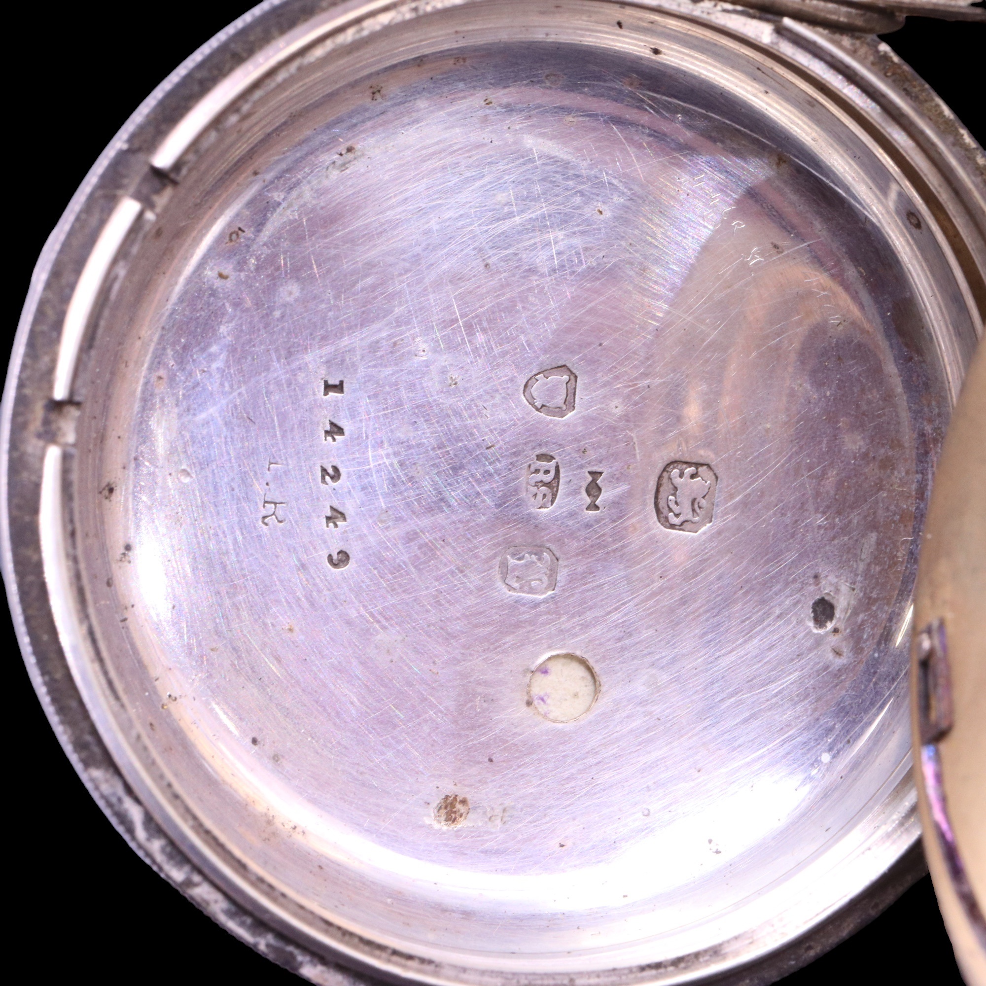 A Victorian silver pocket watch by William Alexander of Hexham, having a patent lever movement and - Image 4 of 6