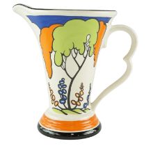 A contemporary Wade Art Deco style "The Gallery Collection" Japanese Garden flower jug, inspired