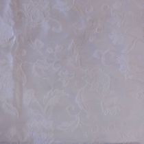 Three pairs of quality ivory, white and floral vine pattern curtains, double width and fully