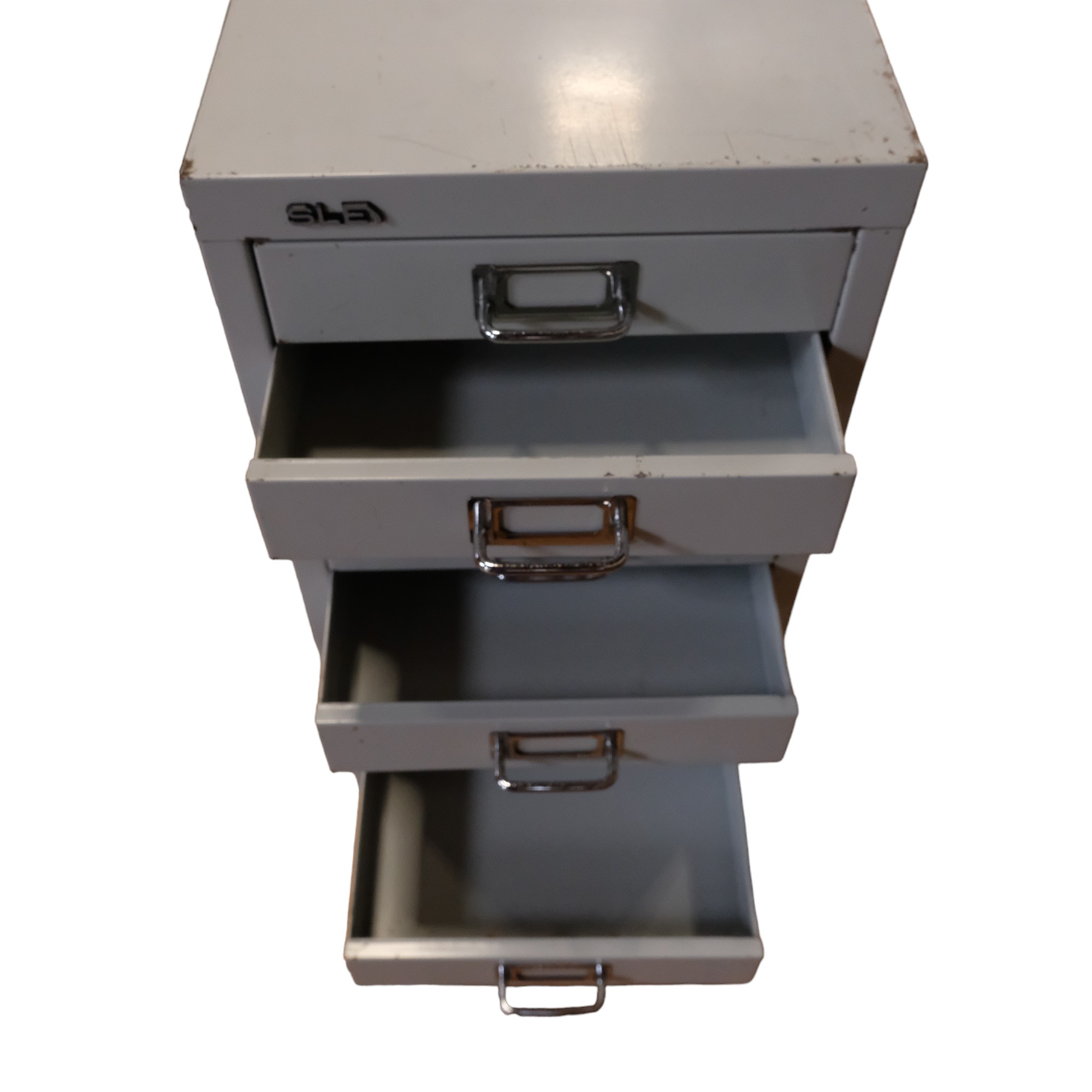 A set of Bisley steel stationery drawers, 28 cm x 41 cm x 67 cm - Image 3 of 3