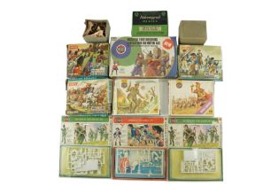 A quantity of vintage Airfix Collectors Series and other military model kits including Roman