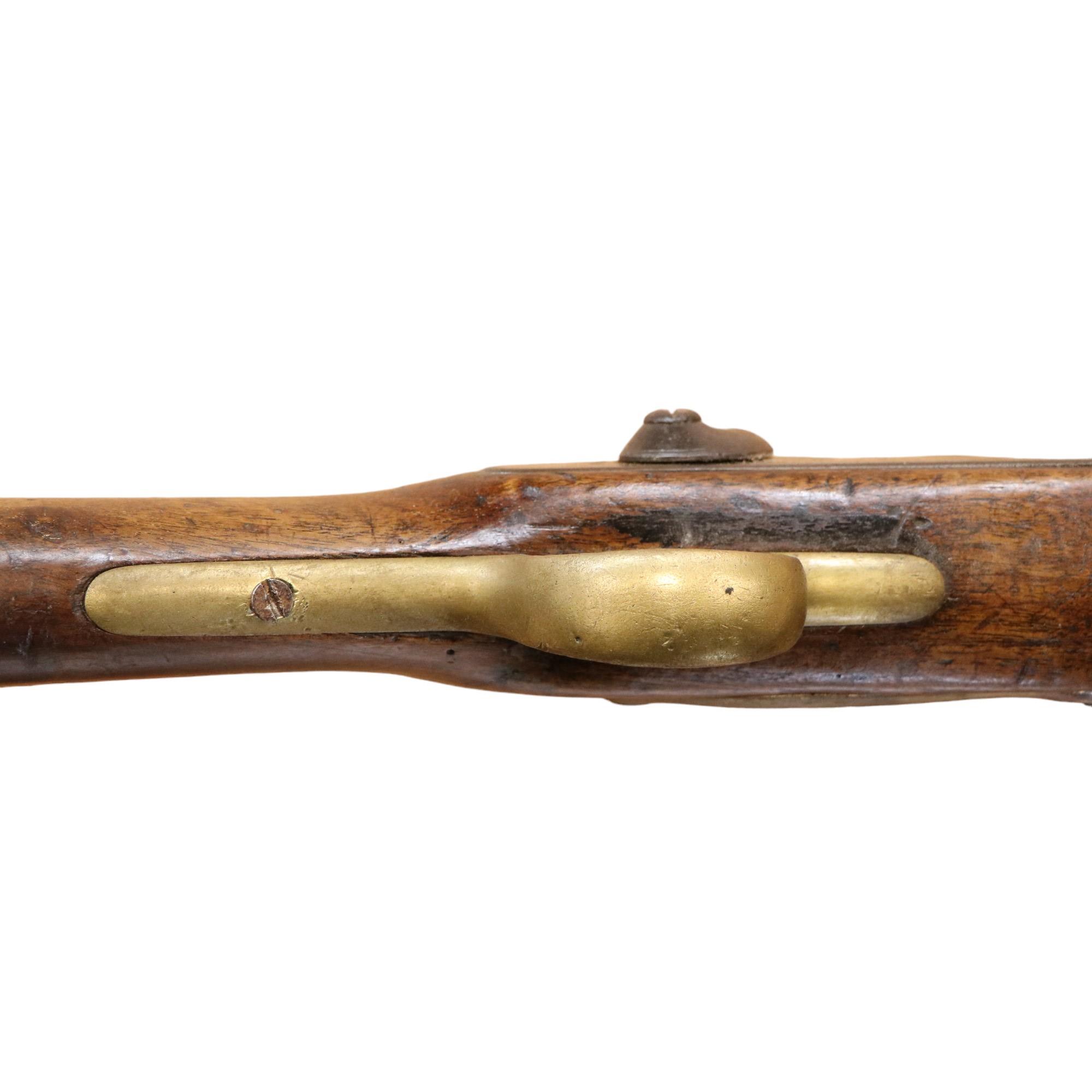 A Tower 1841 dated percussion carbine, having a 26-inch barrel with a Hanoverian bayonet catch - Image 5 of 6