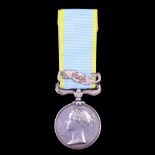 A Crimea Medal with Alma clasp (un-named)