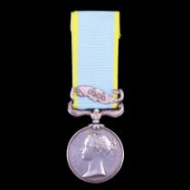 A Crimea Medal with Alma clasp (un-named)