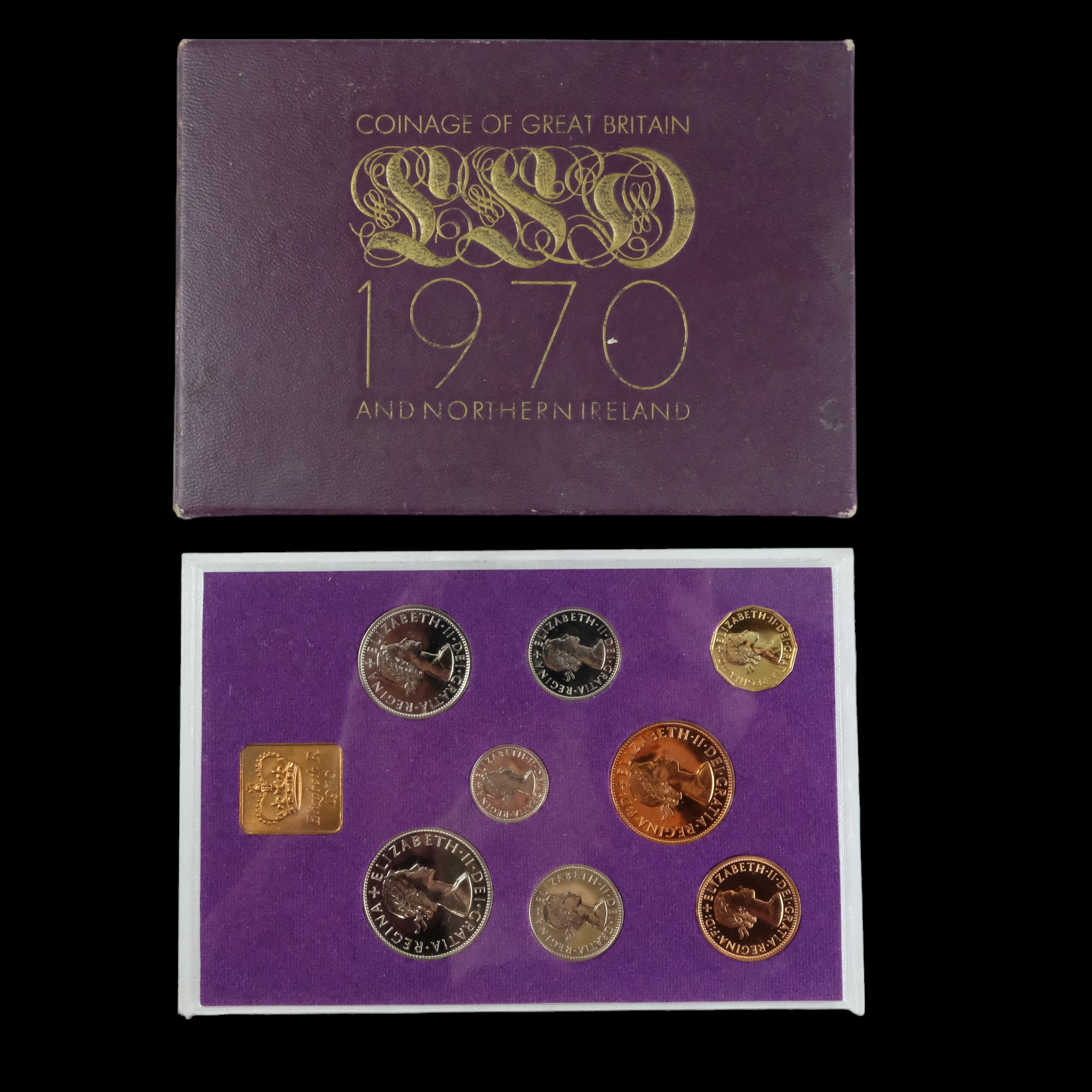 A group of Royal Mint 1970s Coinage of Great Britain and Nothern Ireland mint coin sets together - Image 4 of 9