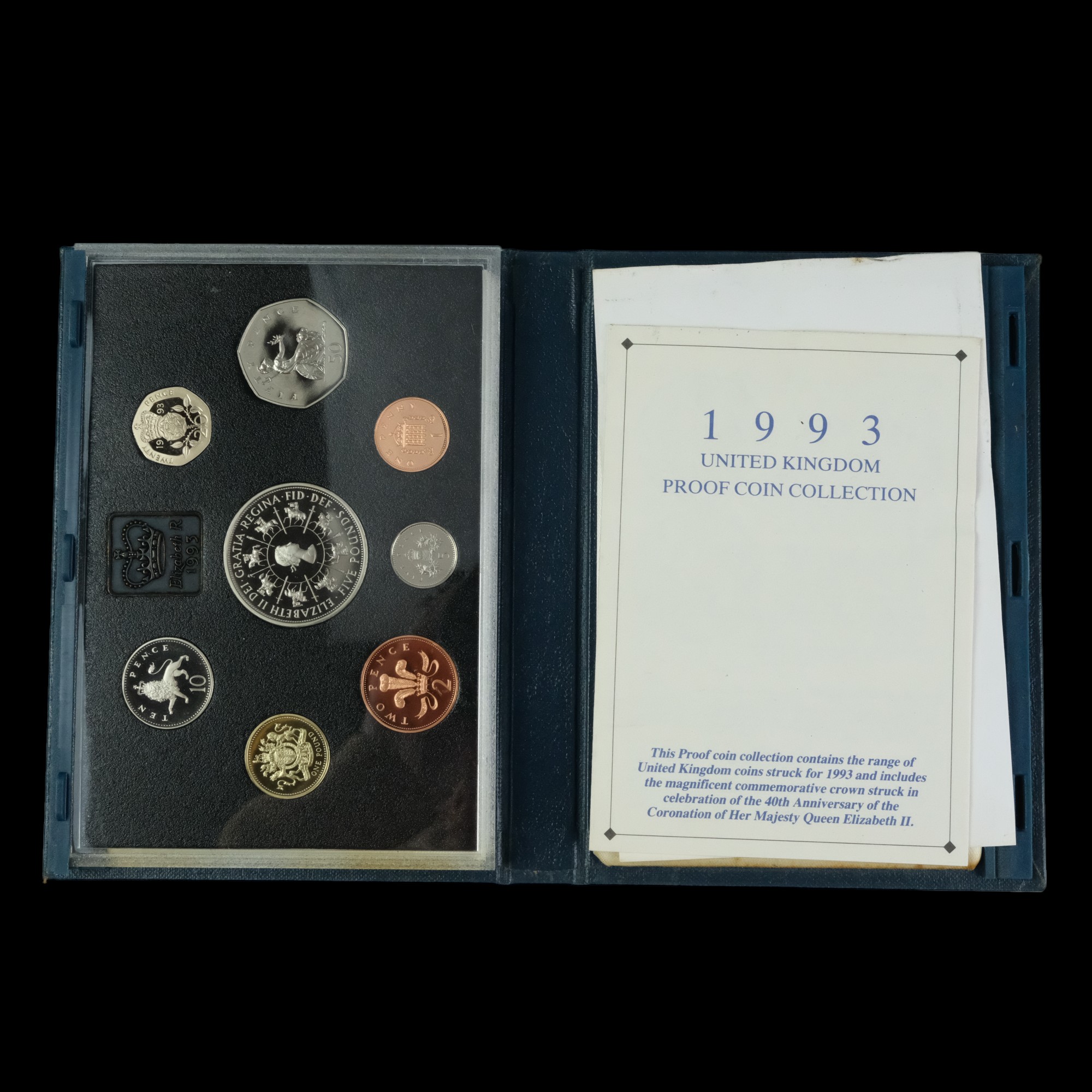 A collection of Royal Mint proof year coin sets, 1985-2004, (lacking four years) - Image 33 of 35