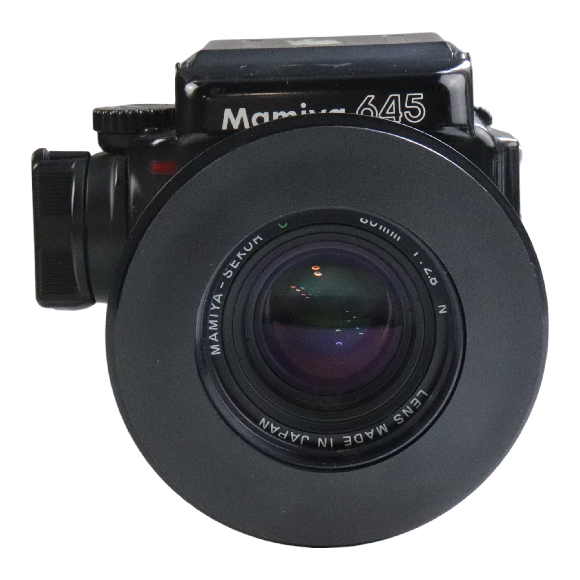 A Mamiya 645 Pro single lens reflex 120 roll film camera mounted with a Mamiya-Sekor C 80mm 1:2.8 - Image 3 of 11