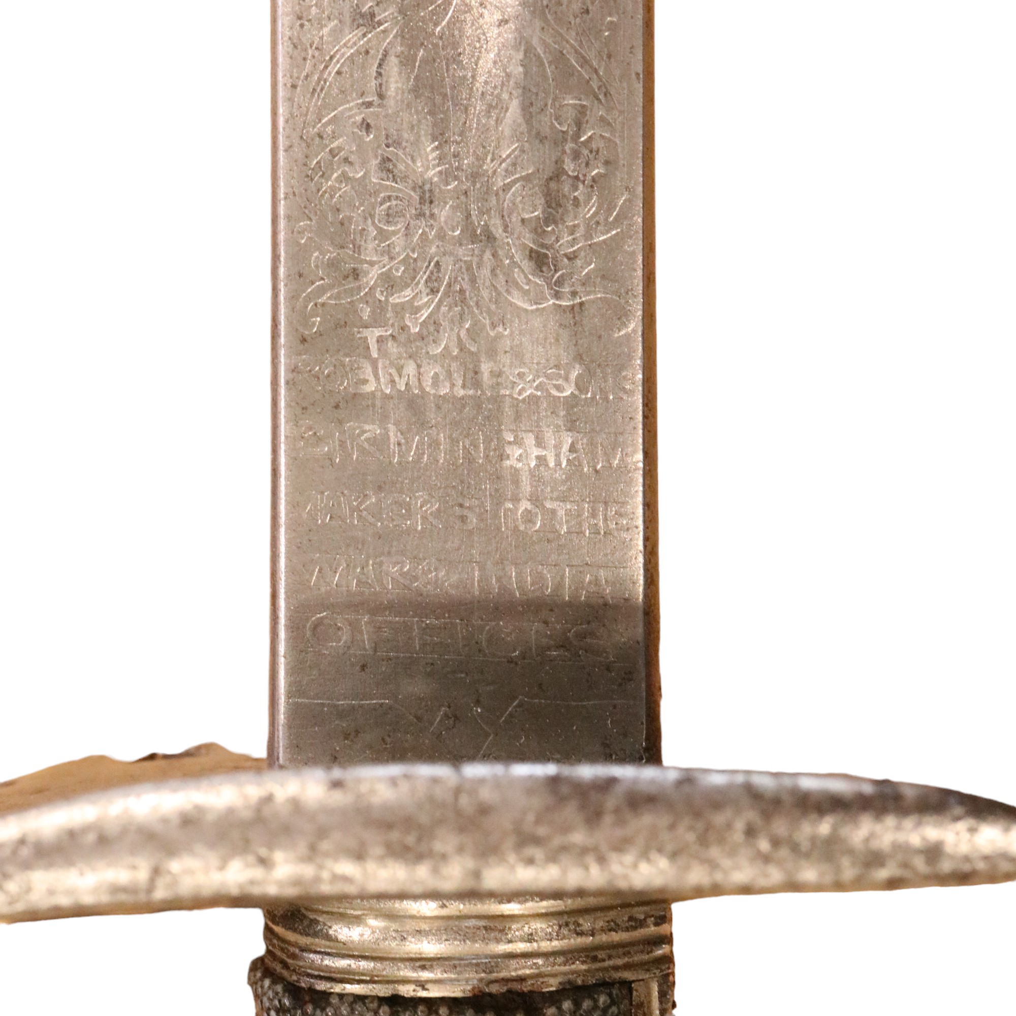 A Victorian / George V Pattern 1897 infantry officer's sword, by Mole, its guard incorporating a - Image 3 of 20