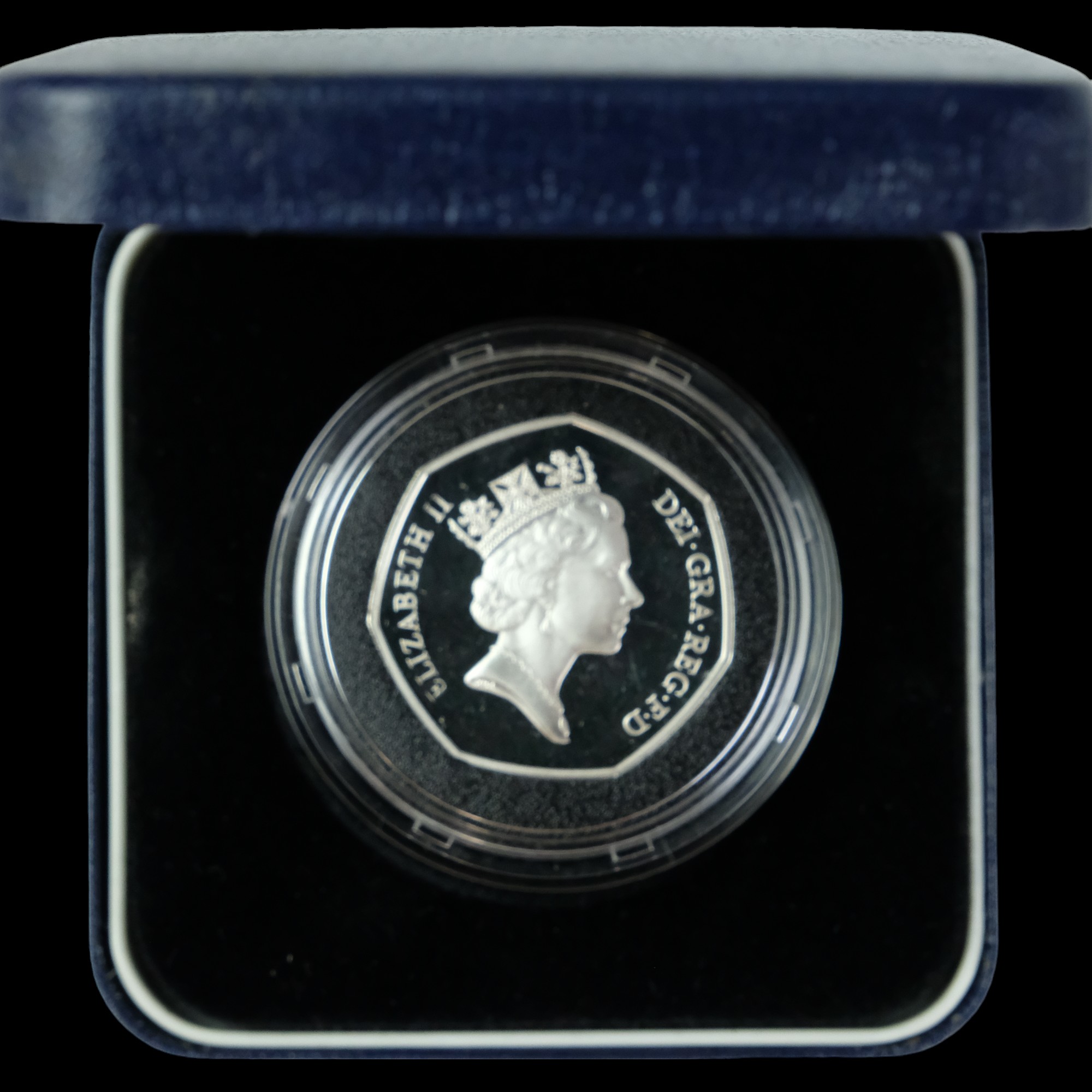 A group of Royal Mint silver proof fifty pence coins, including a 1994 Piedfort D-Day Commemorative, - Image 24 of 33