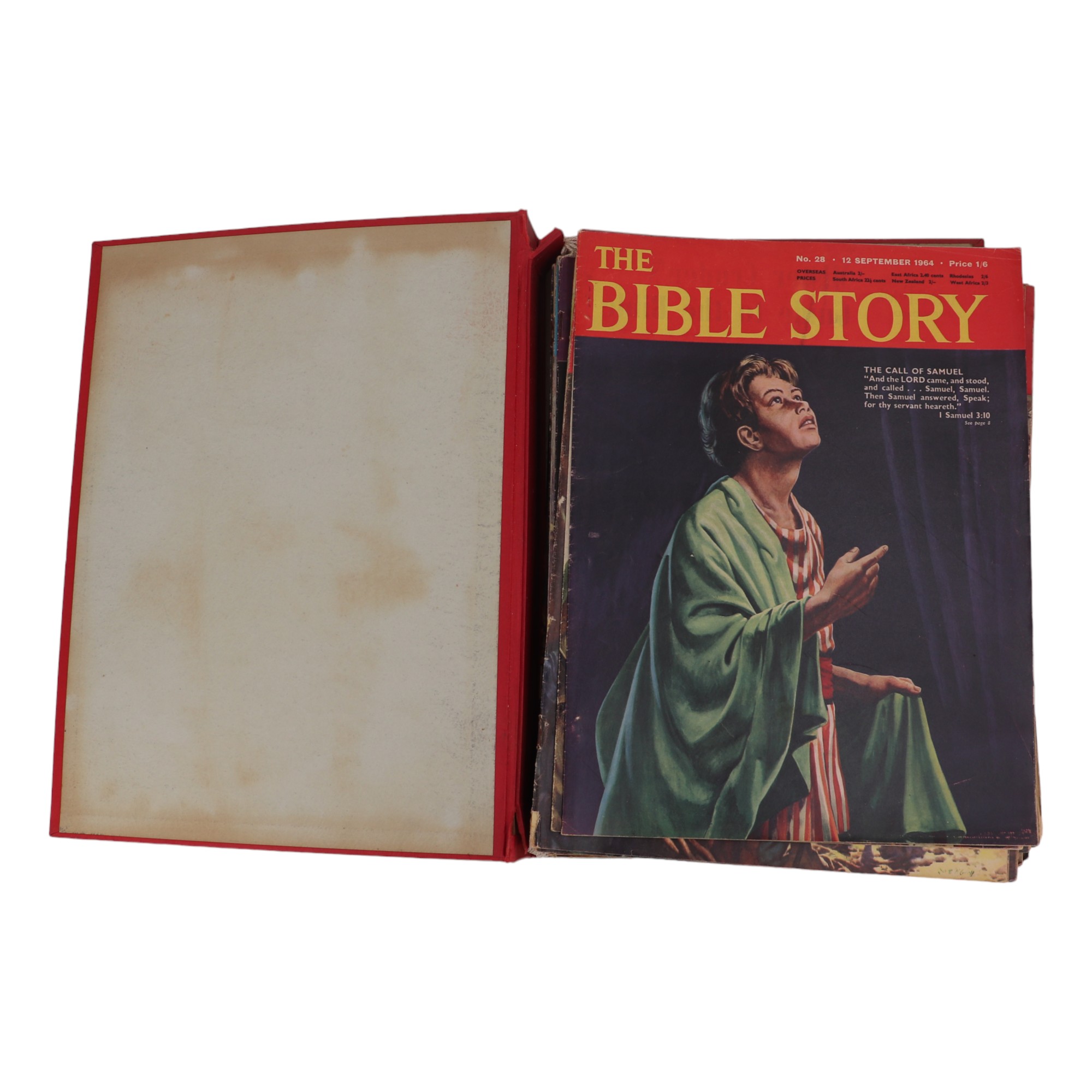 A collection of bound 1964 "The Bible Story" magazines, 27 x 36 cm - Image 2 of 3