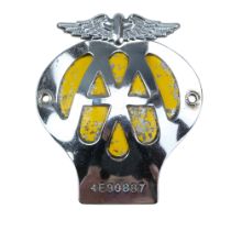 An AA car badge, no 4E90887