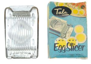 A Tala "Two Way Egg Slicer", in original carton, 1950s-1960s