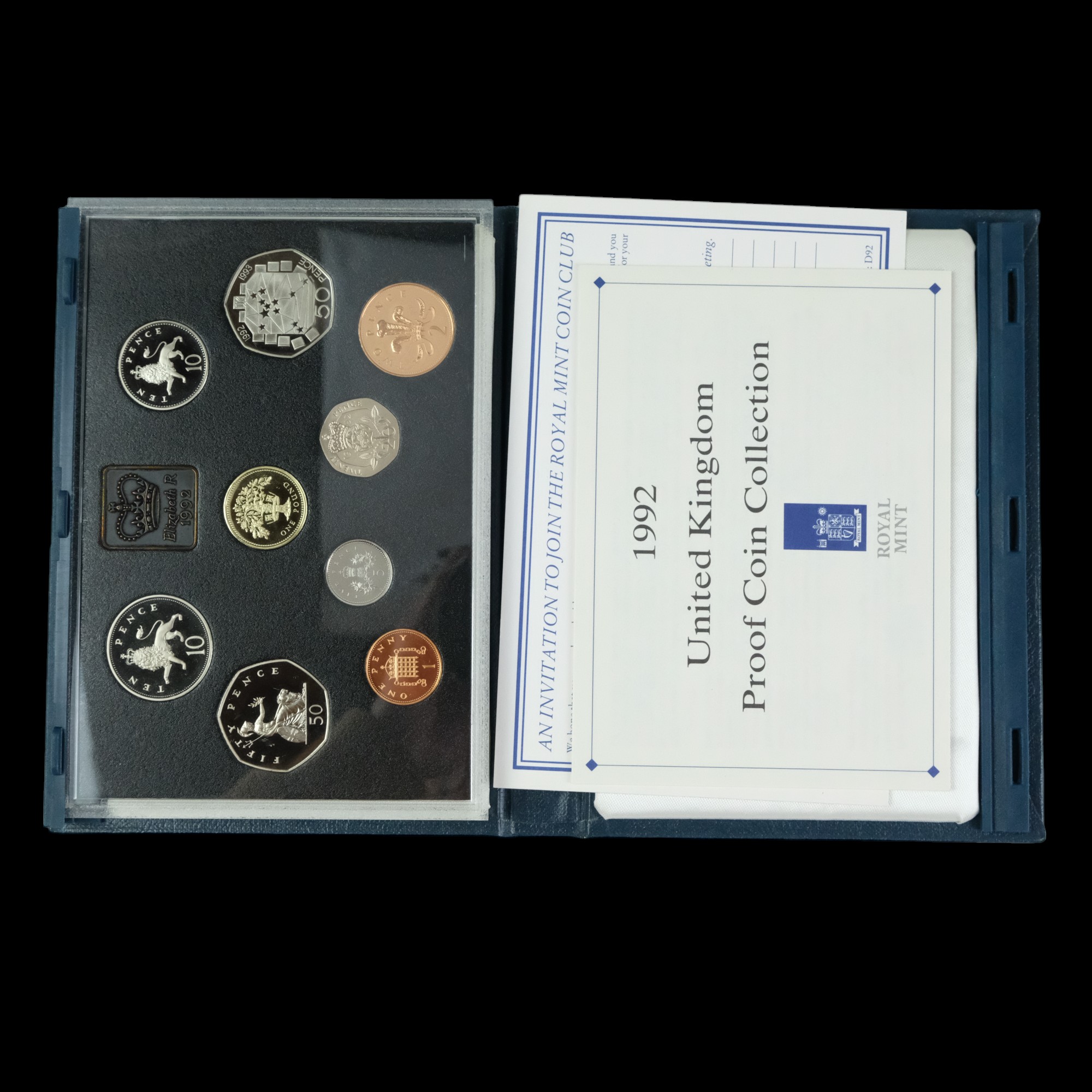 A collection of Royal Mint proof year coin sets, 1985-2004, (lacking four years) - Image 23 of 35