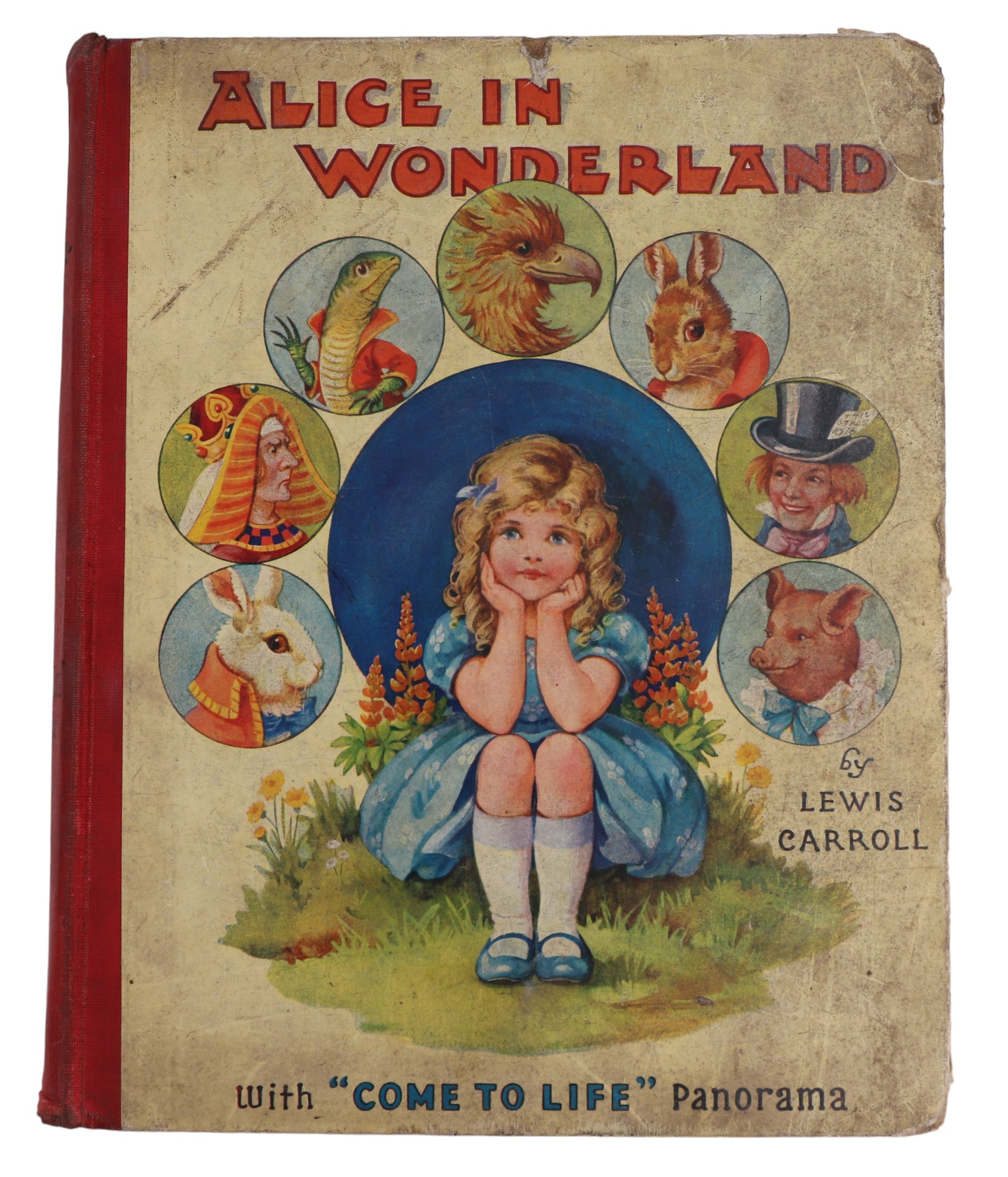 Three vintage children's annuals including Alice in Wonderland, Champion Book for Boys, etc - Image 4 of 4