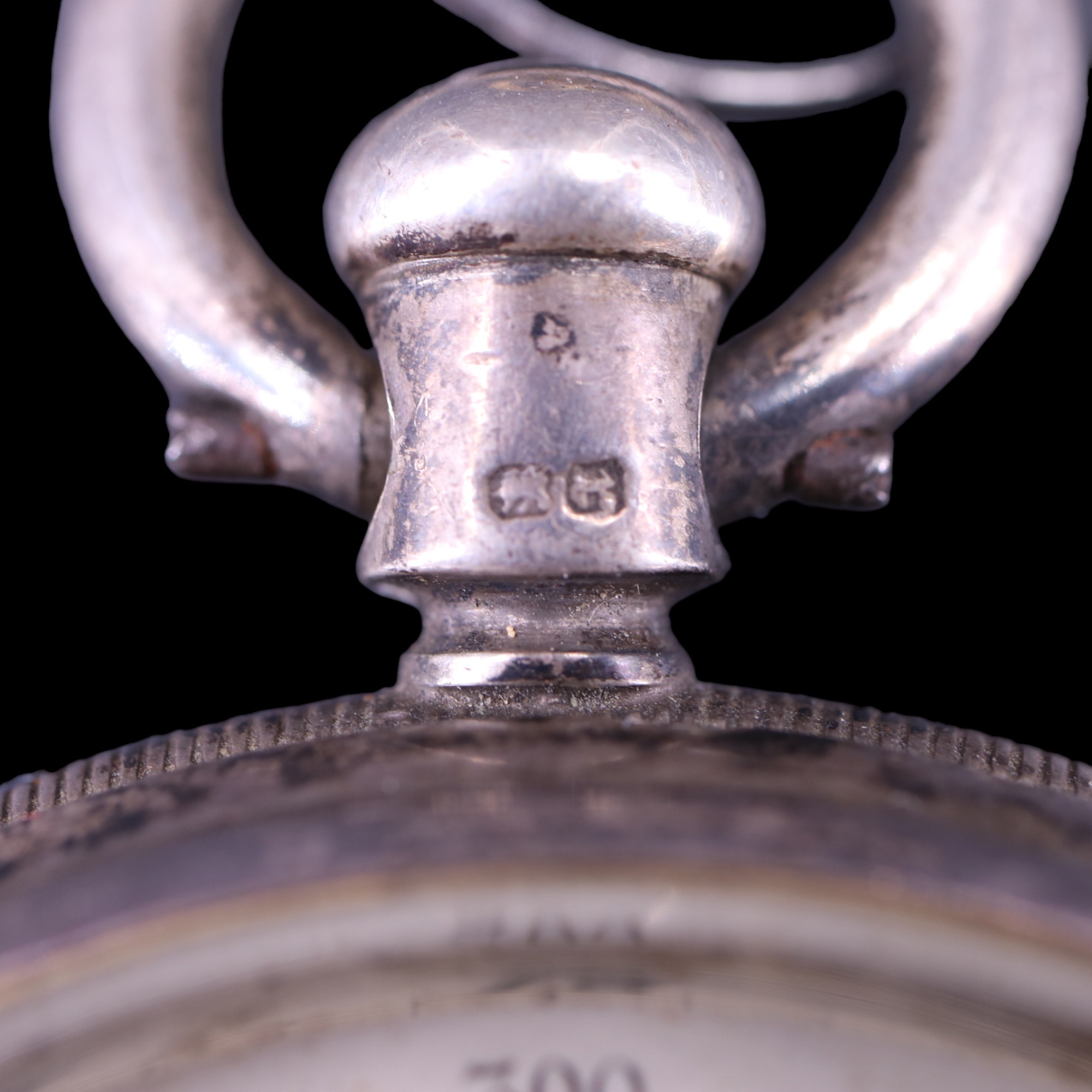 A Victorian silver "Centre Seconds Chronograph" pocket watch, having a lever movement by E Wise of - Image 4 of 4