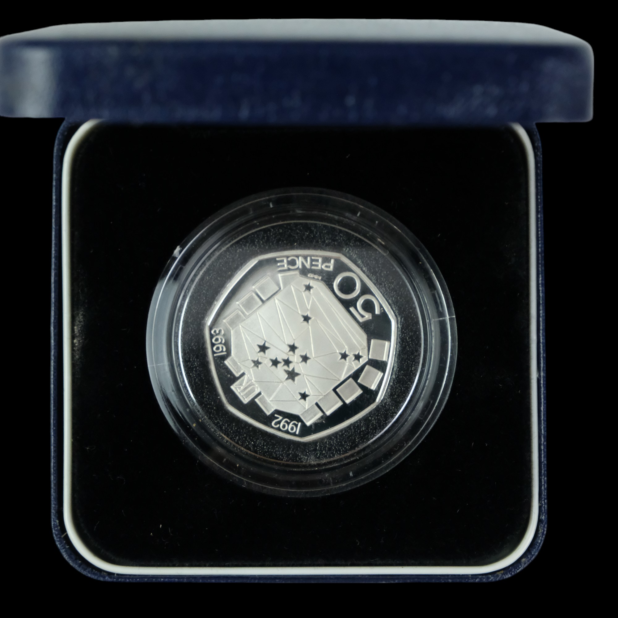 A group of Royal Mint silver proof fifty pence coins, including a 1994 Piedfort D-Day Commemorative, - Image 23 of 33