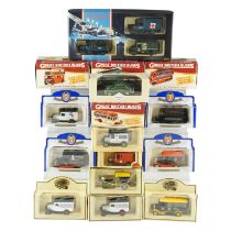 A quantity of boxed diecast vehicles by Lledo, Atlas Editions, etc, including Great British Buses,