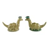 Two Beswick Loch Ness Monster ceramic decanters for Benagles Scotch Whisky, 8.5 cm