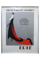 After Romain de Tirtoff [ Erté ] (Russian / French, 1892-1990) A 1980s Art Deco style