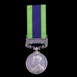 An India General Service Medal with North West Frontier 1930-31 clasp to 3594562 Pte V Dobson,