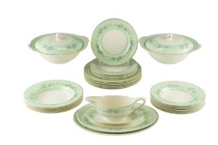A Johnson Brothers dinner service, thirty two items