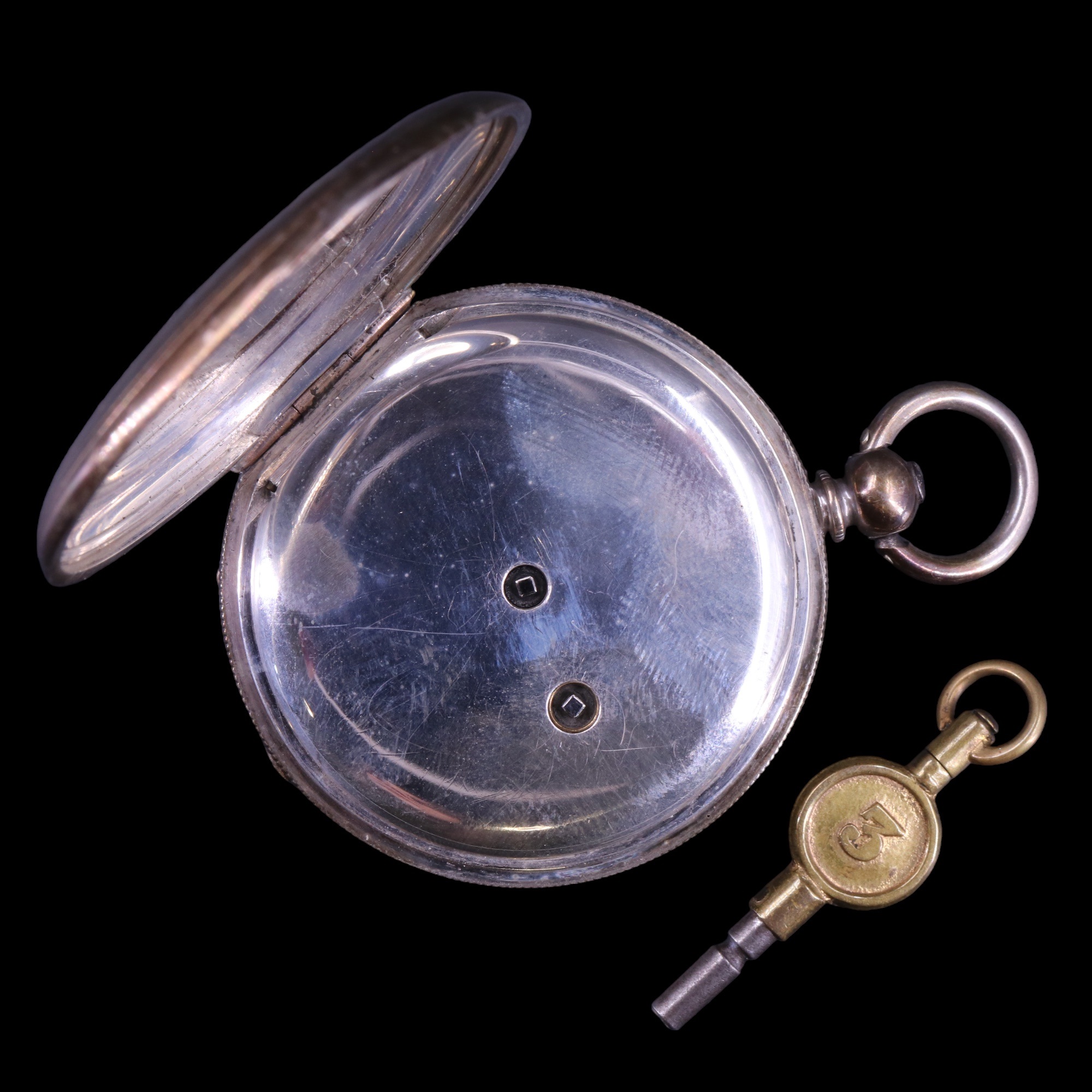 A late 19th Century Swiss silver pocket watch by Lecomte of Geneva, having a 15 ligne key-wound - Image 4 of 6